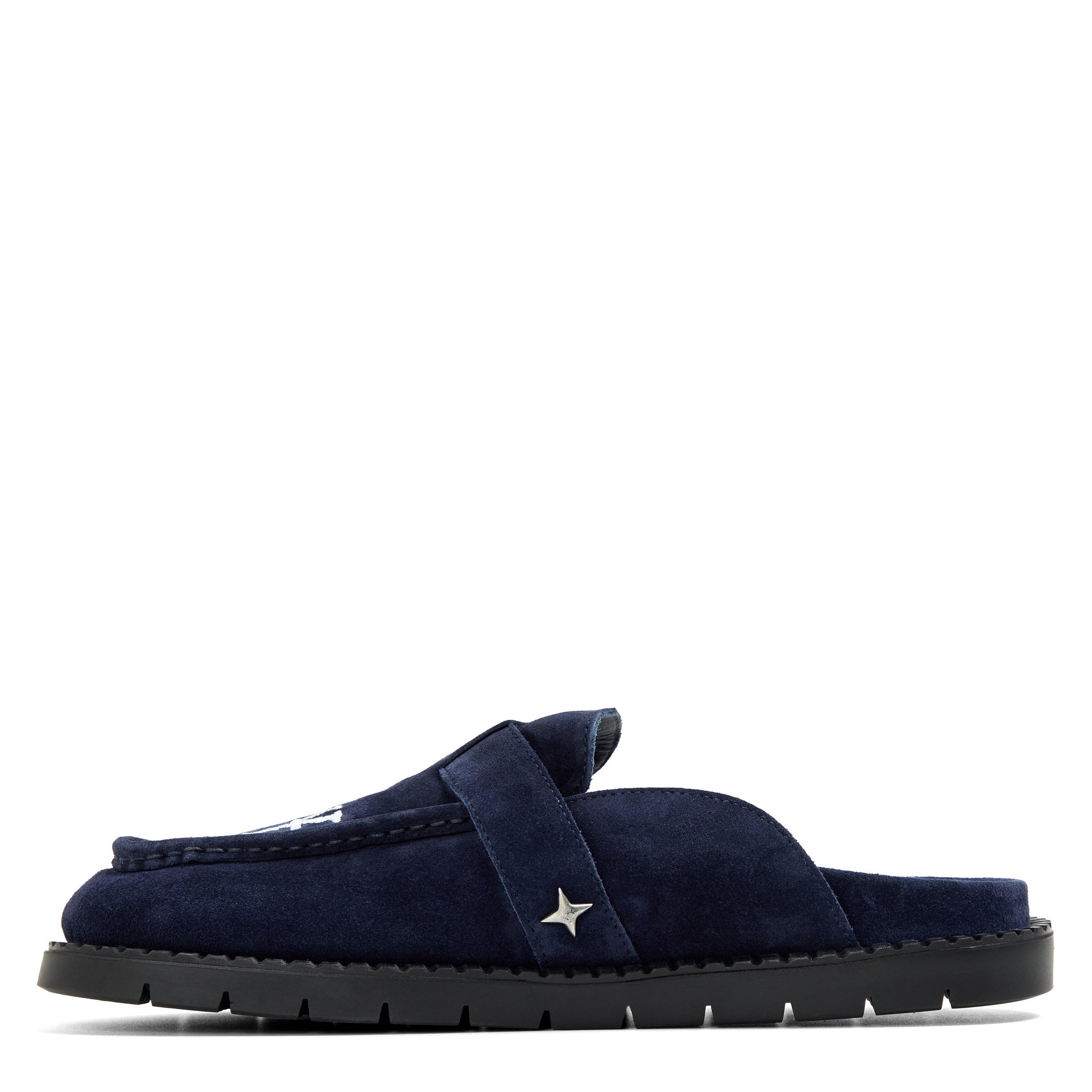Navy - Duke and Dexter - Men's Mule Slippers - 2