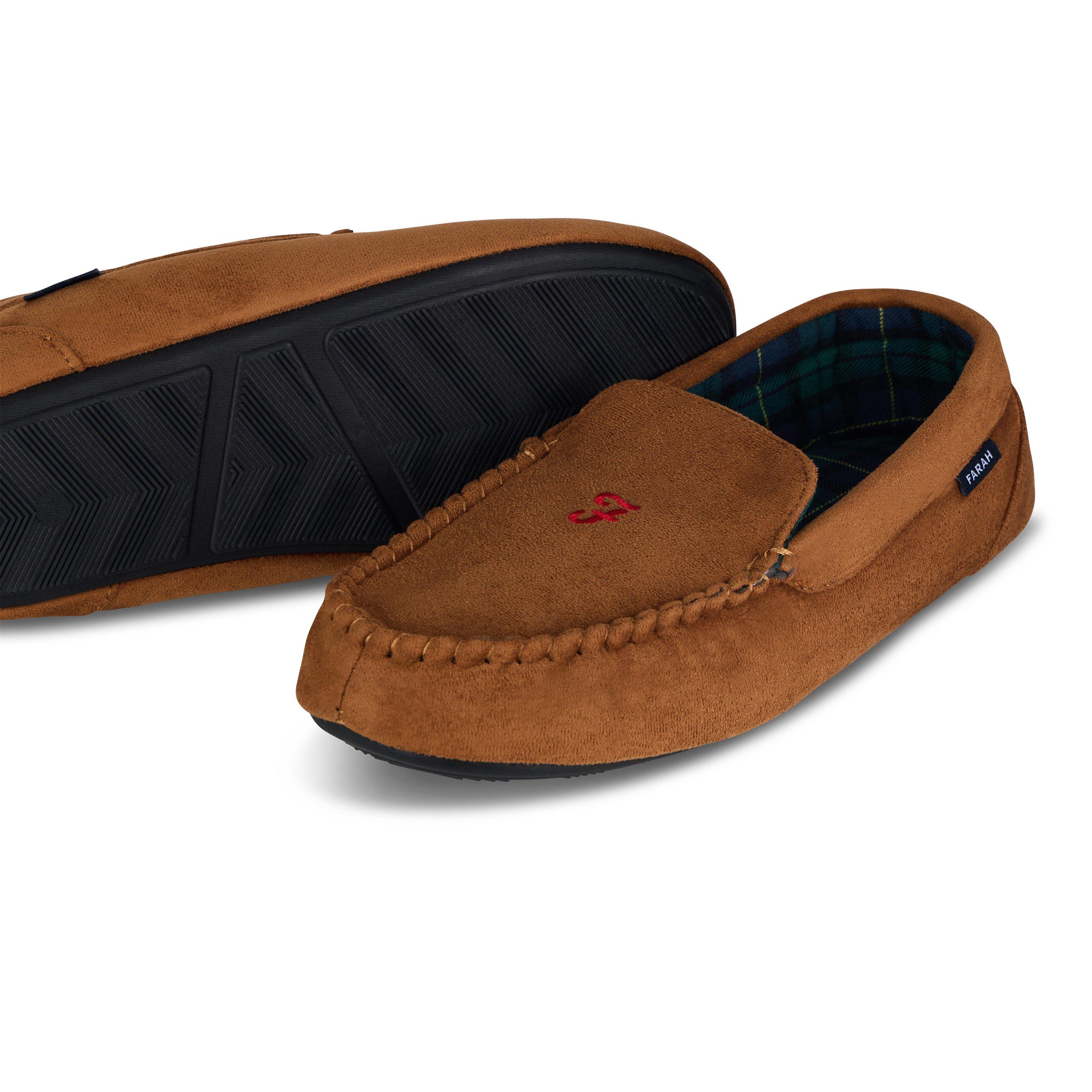 Farah Men's Nicken Slippers - Tan - 9-10