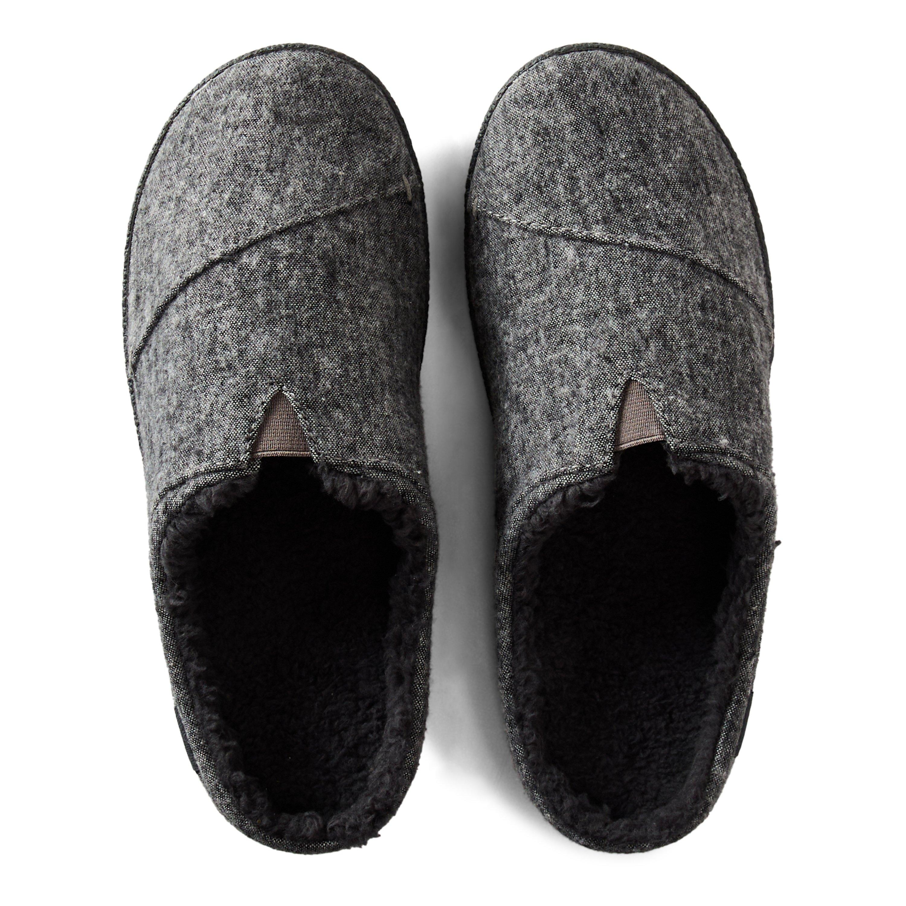 Cinzento - Toms - Berkly Slipper Mens - 4