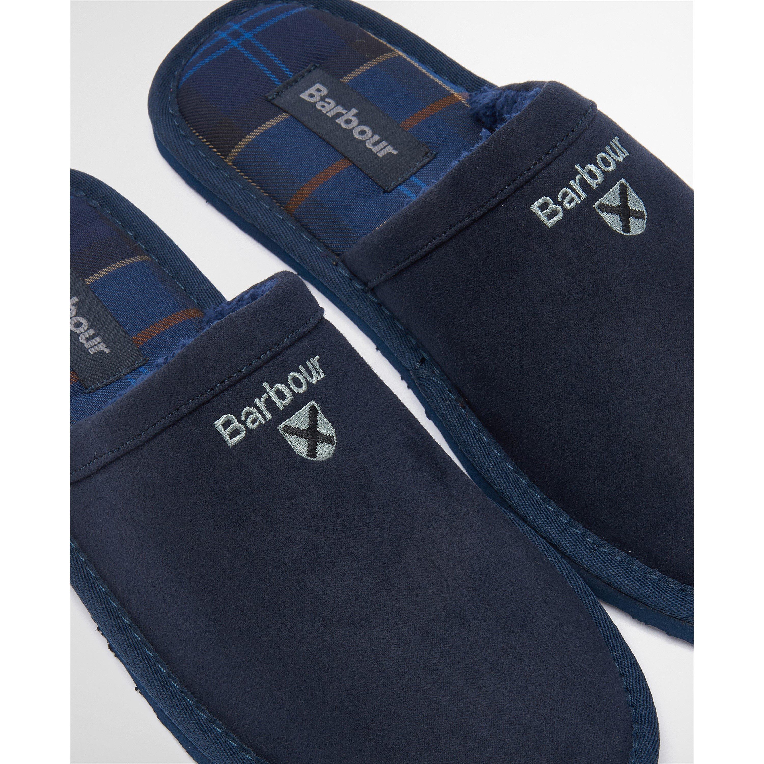 Navy - Barbour - Barbour Everitt Mule Slippers - 3