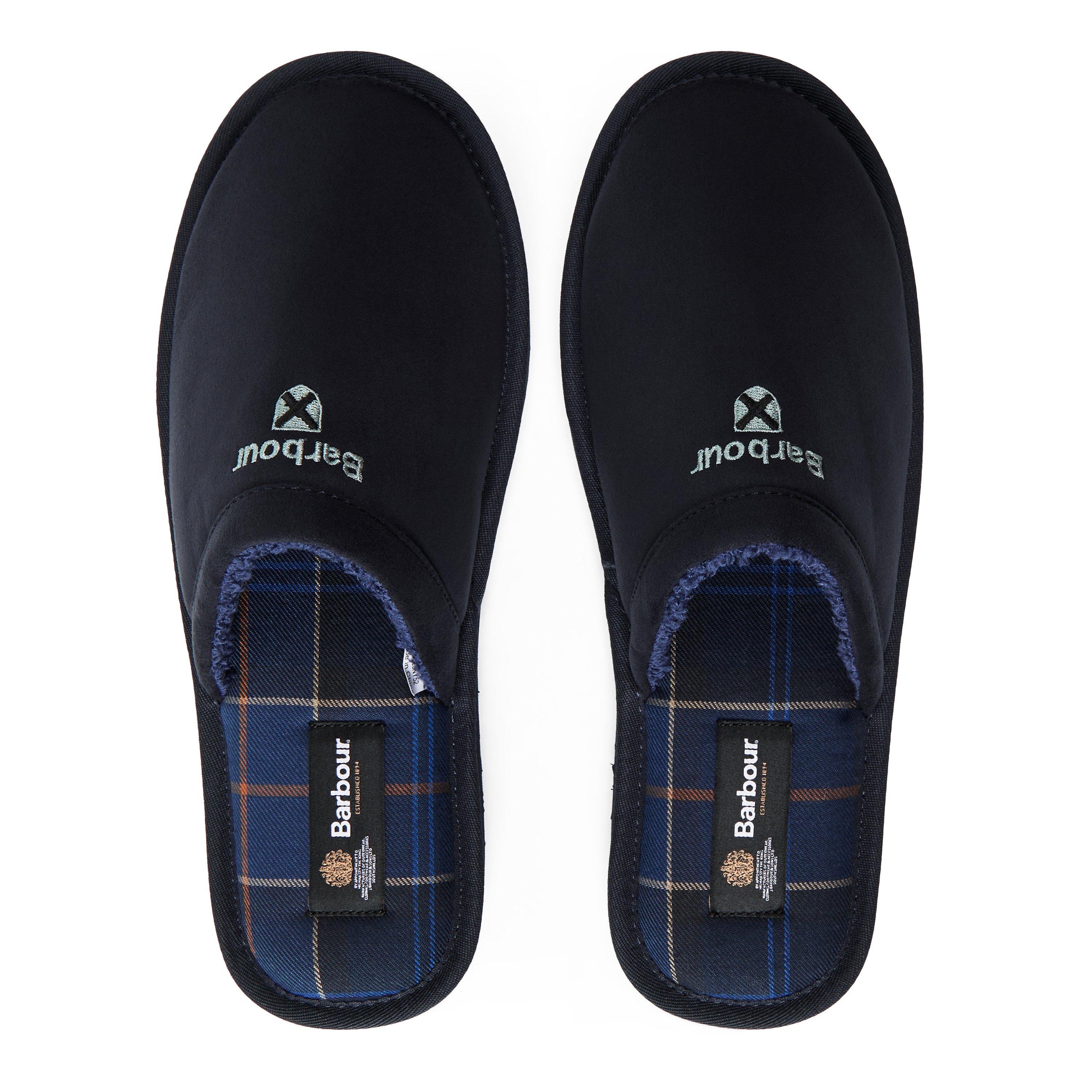 Navy - Barbour - Barbour Everitt Mule Slippers - 5