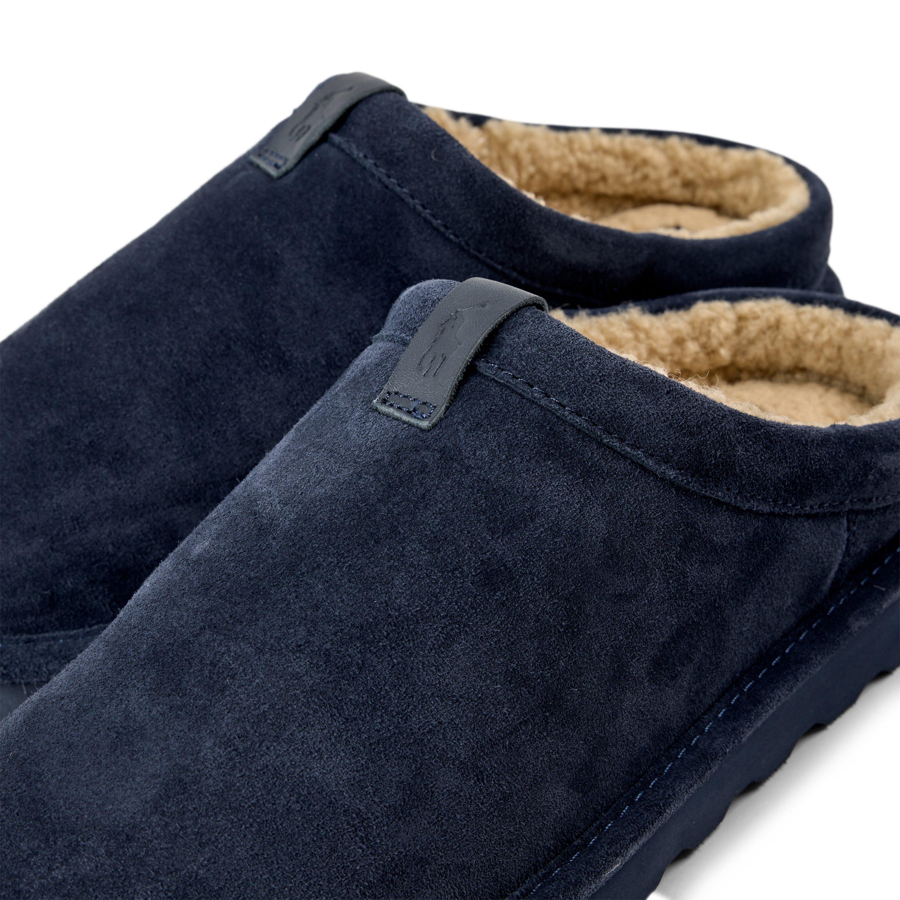 Navy Suede - Polo Ralph Lauren - Polo Reade Clog Sn64 - 3