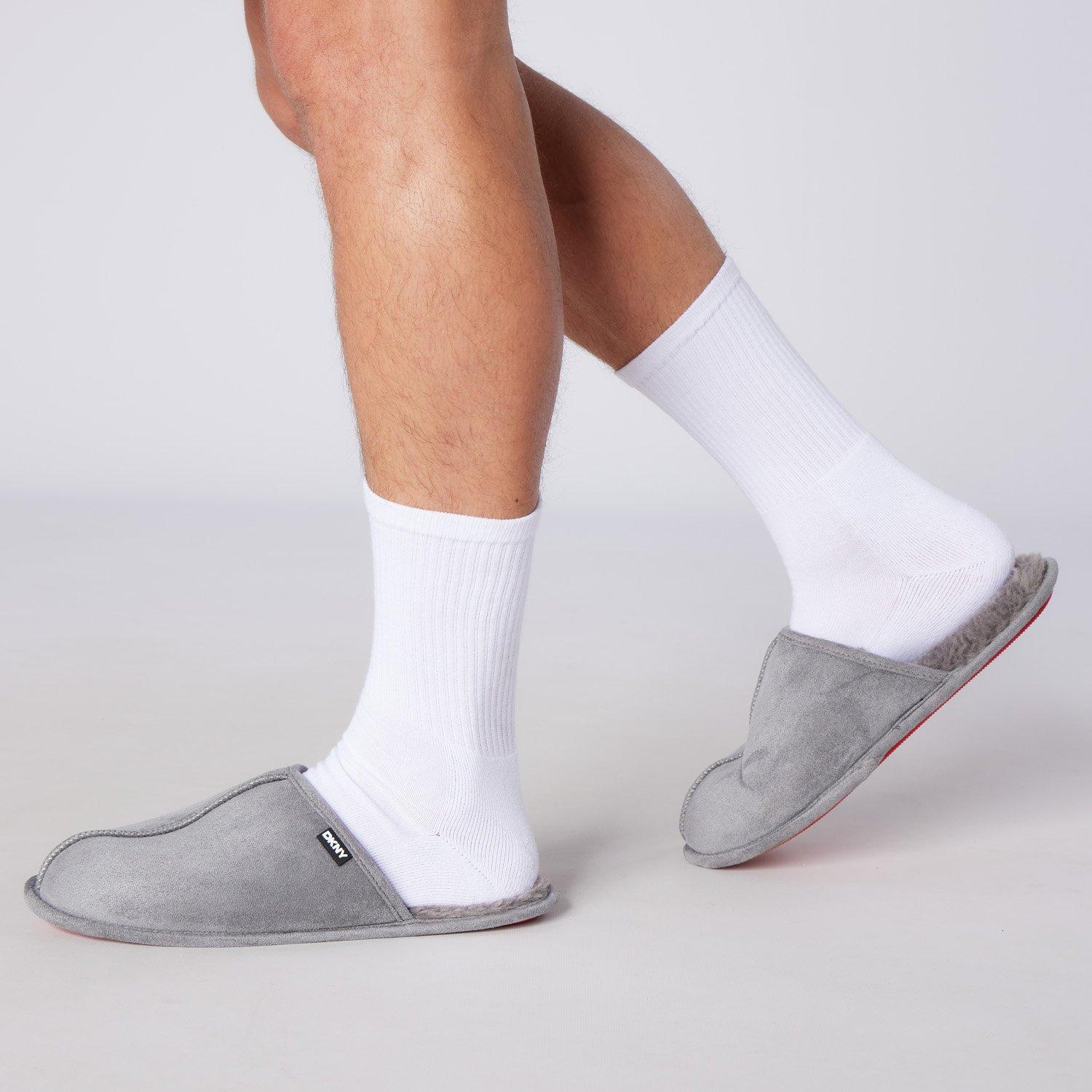 Grey/Spotlight - DKNY - Mens Slippers Castor - 7