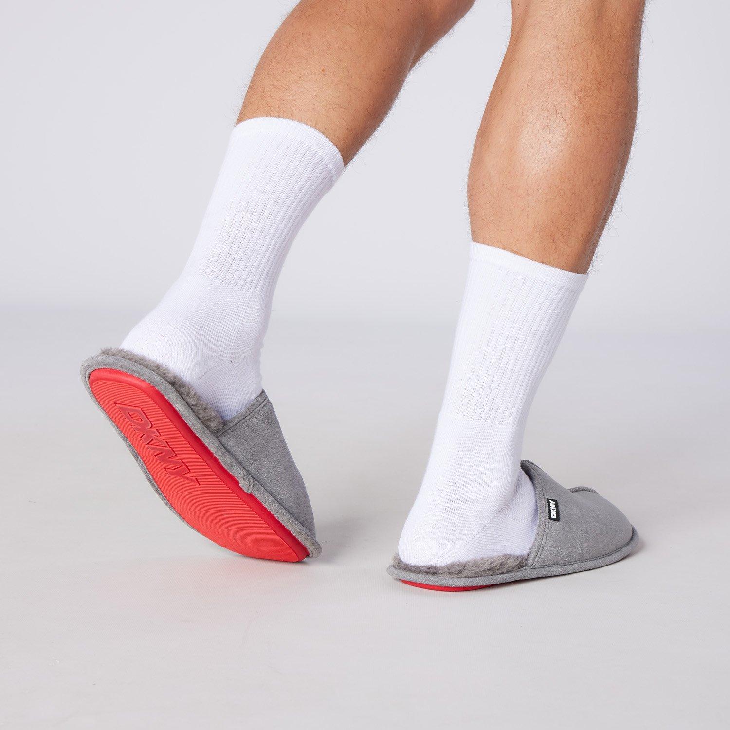 Grey/Spotlight - DKNY - Mens Slippers Castor - 8