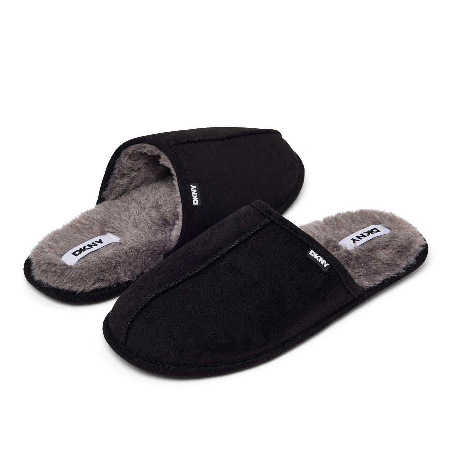 Dkny Men's Slippers Castor - Black/Grey - 11-12