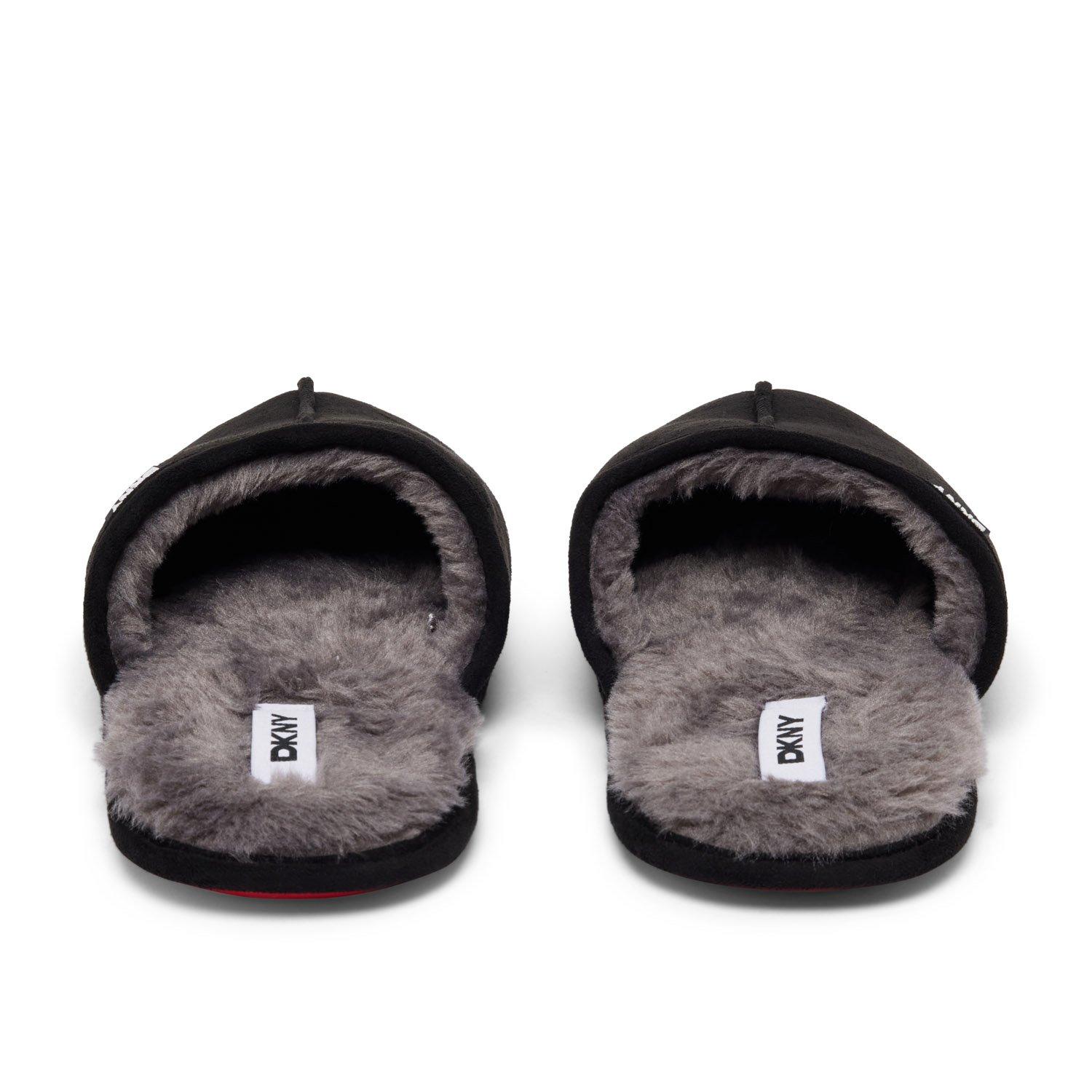 Schwarz/Grau - DKNY - Mens Slippers Castor - 3