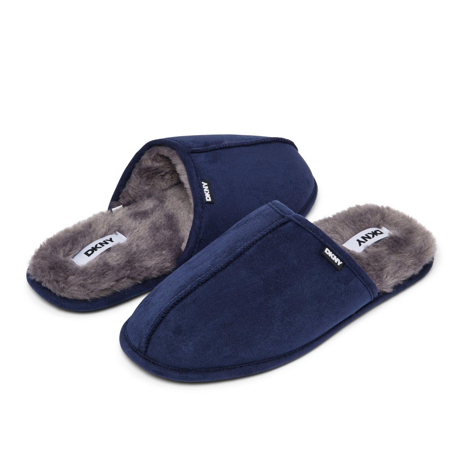 Blue/Grey - DKNY - Mens Slippers Castor - 1