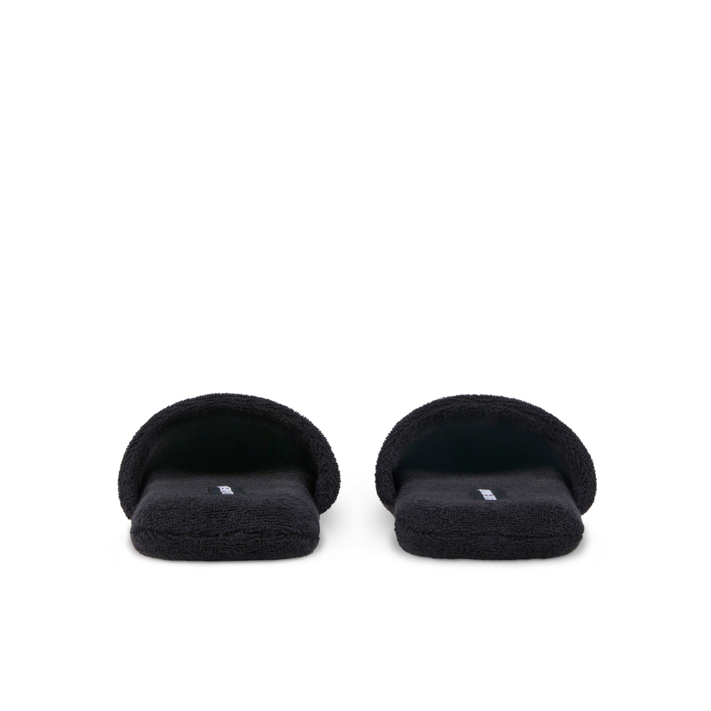 Black - Dolce and Gabbana Casa - Leopard Slippers - Black - 3