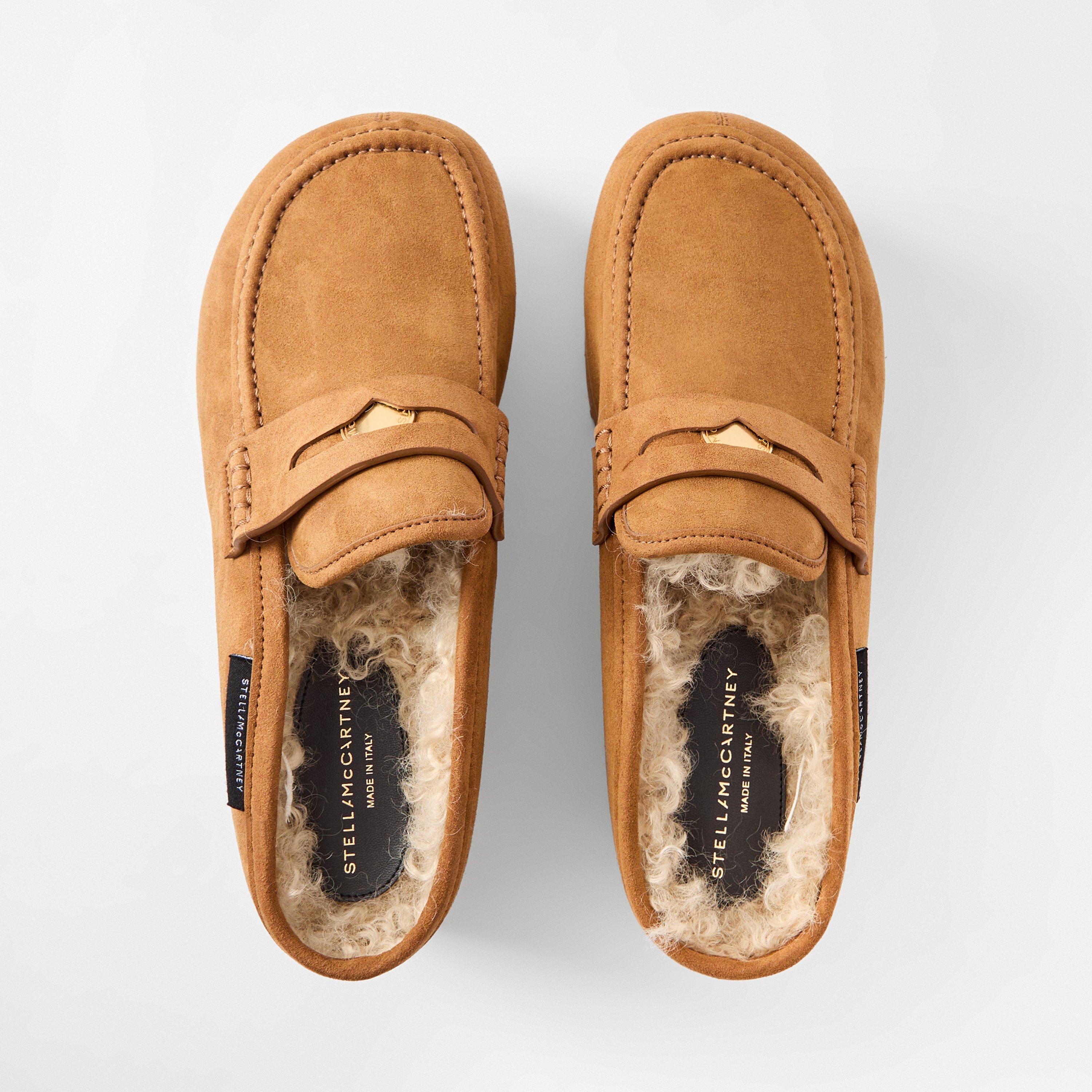 Pecan - Stella McCartney - Women's Cushioned Mules - 5