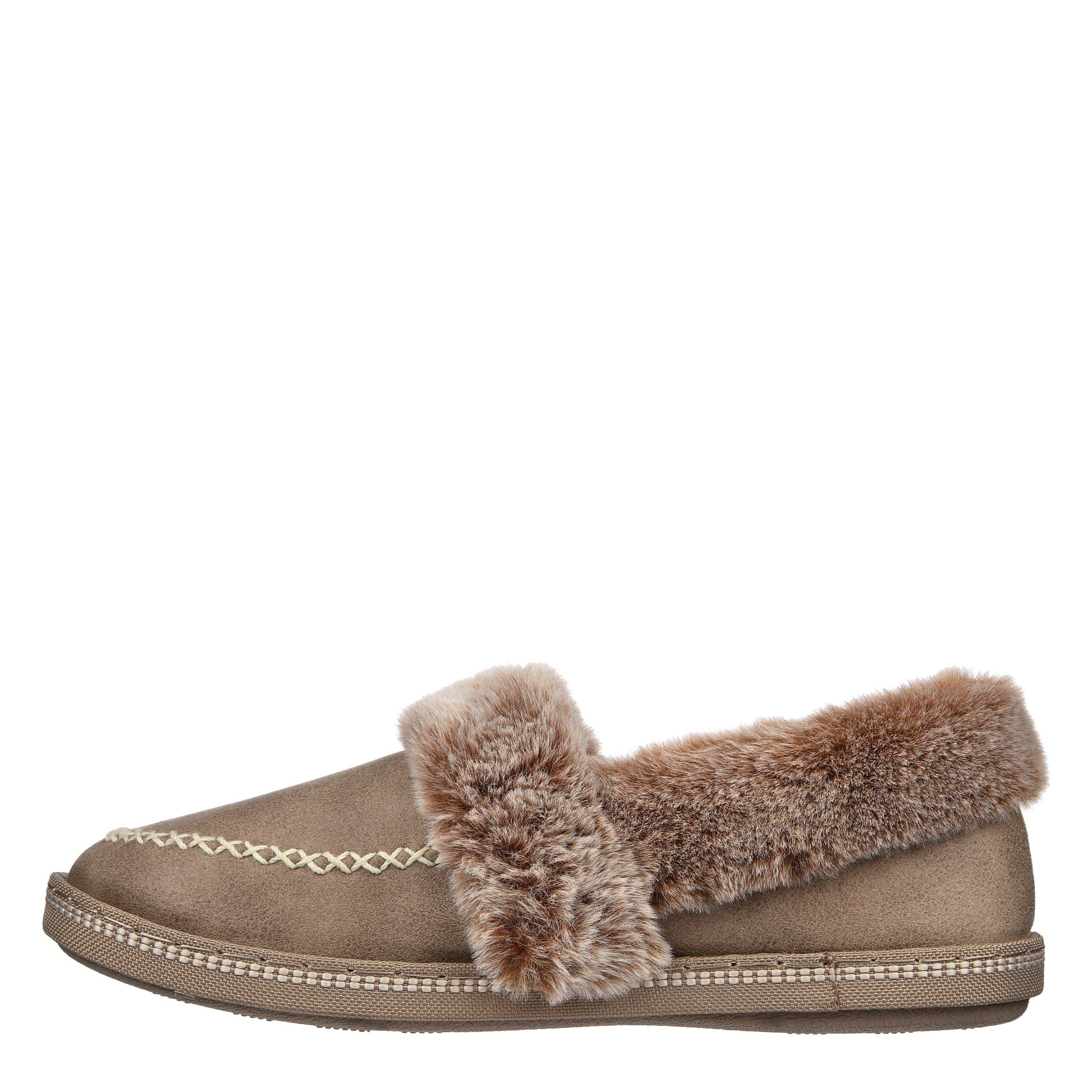 Taupe - Skechers - Women's Cozy CampF Full Fit Slippers - 2