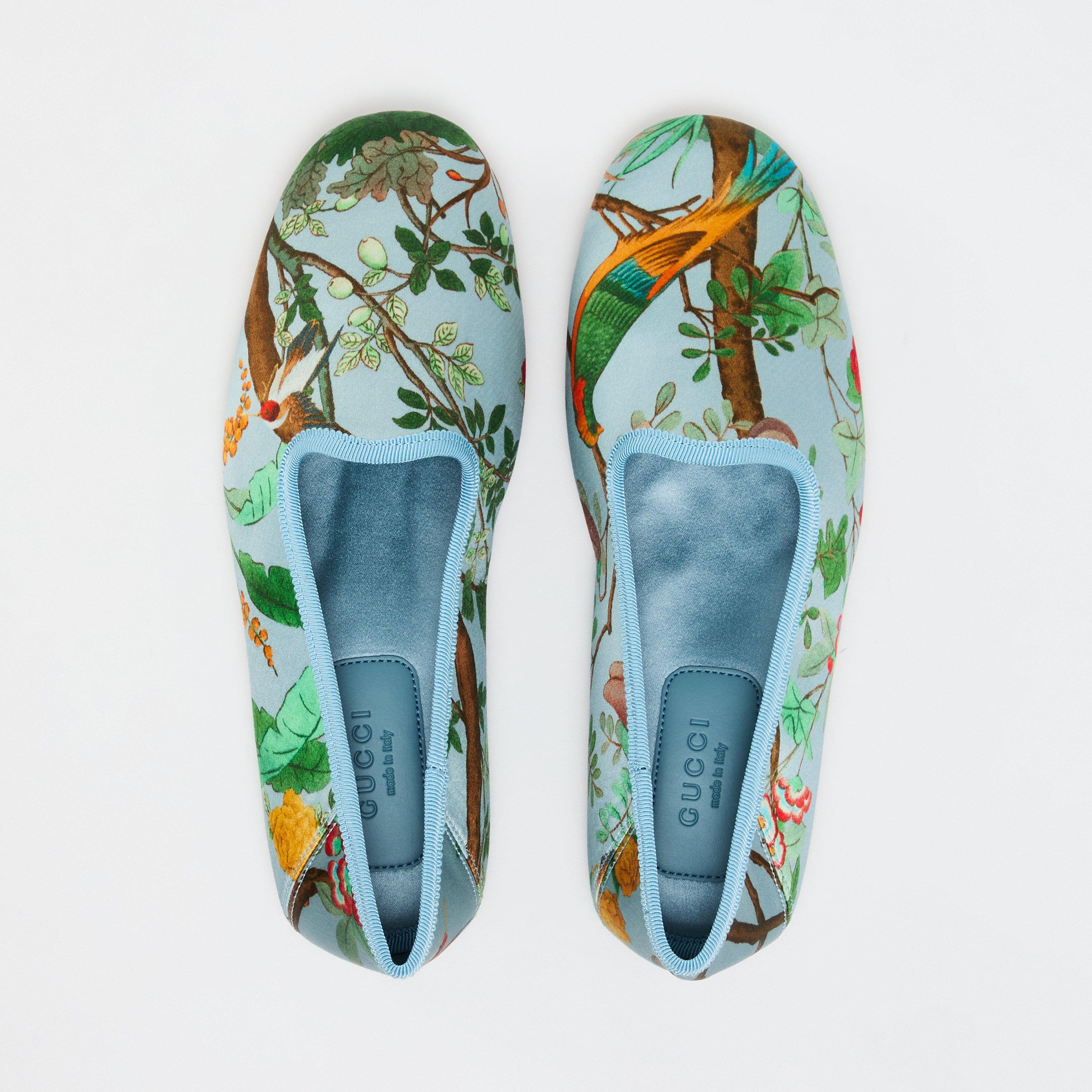 LtBl Mlti/Lt Bl - Gucci - Women's Full Fit Slippers - 4