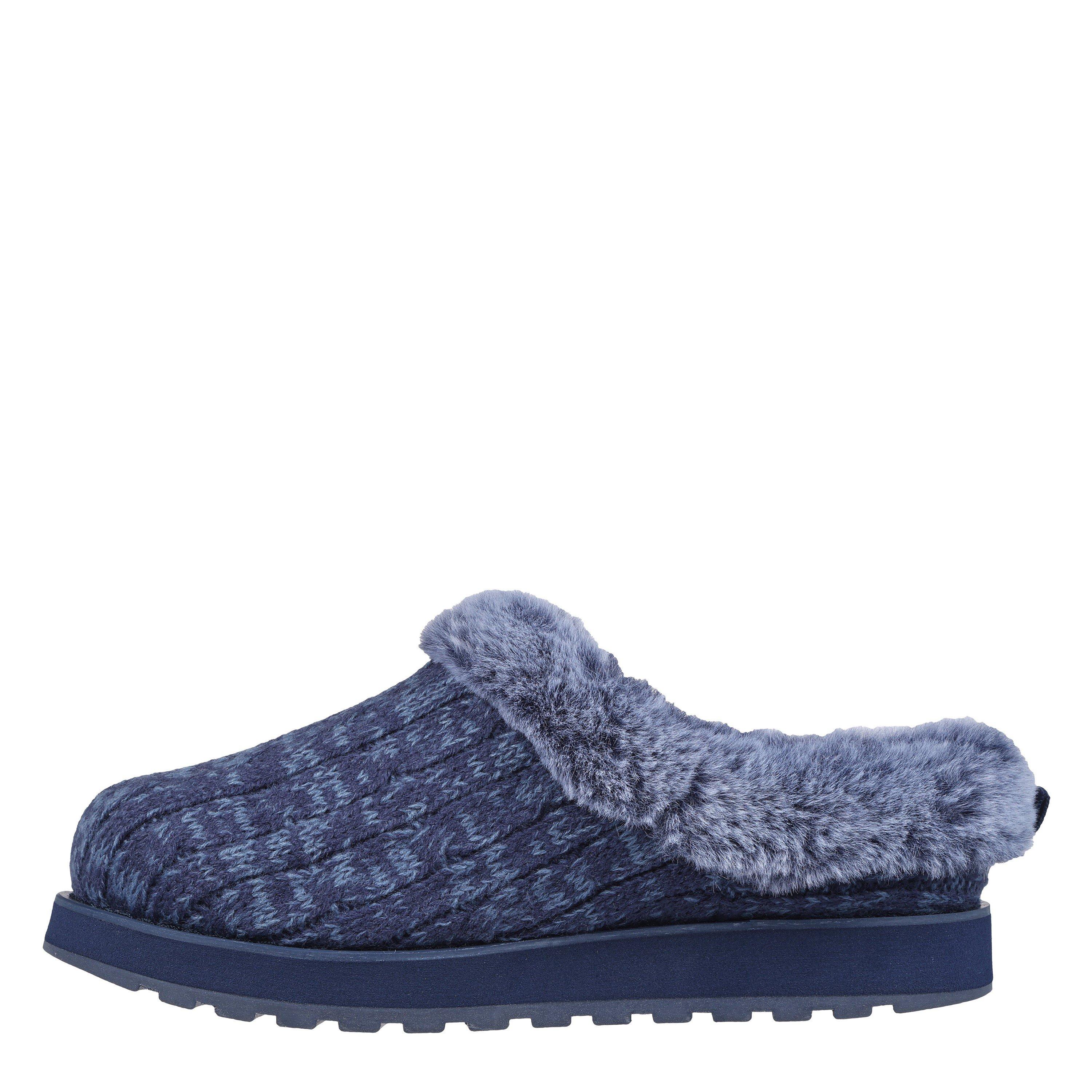 Navy/Blue - Skechers - Women's Keepsakes Ice Angel Mule Slippers - 2
