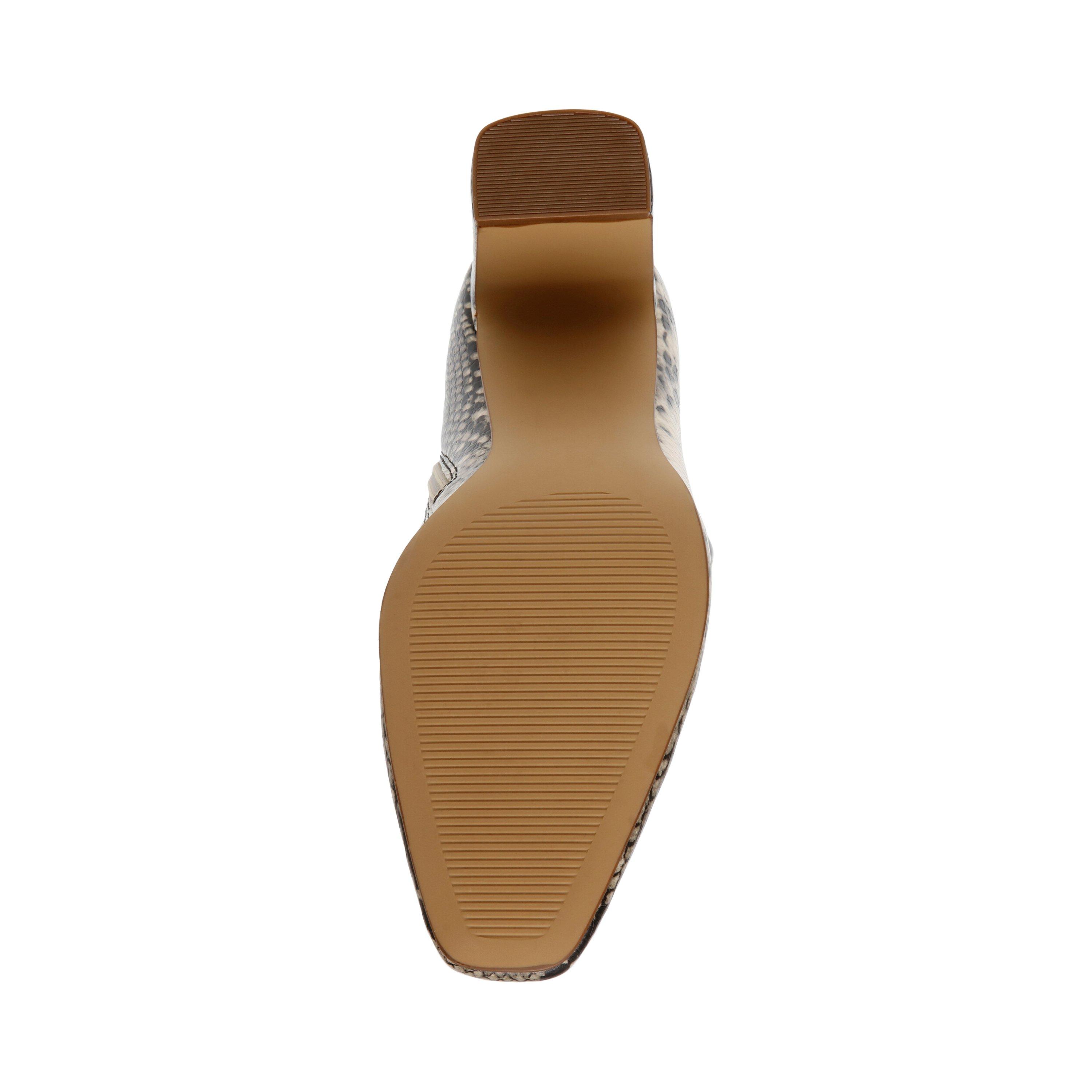 Lt. Beige Snake - Steve Madden - Ally Knee High Heeled Boots - 7