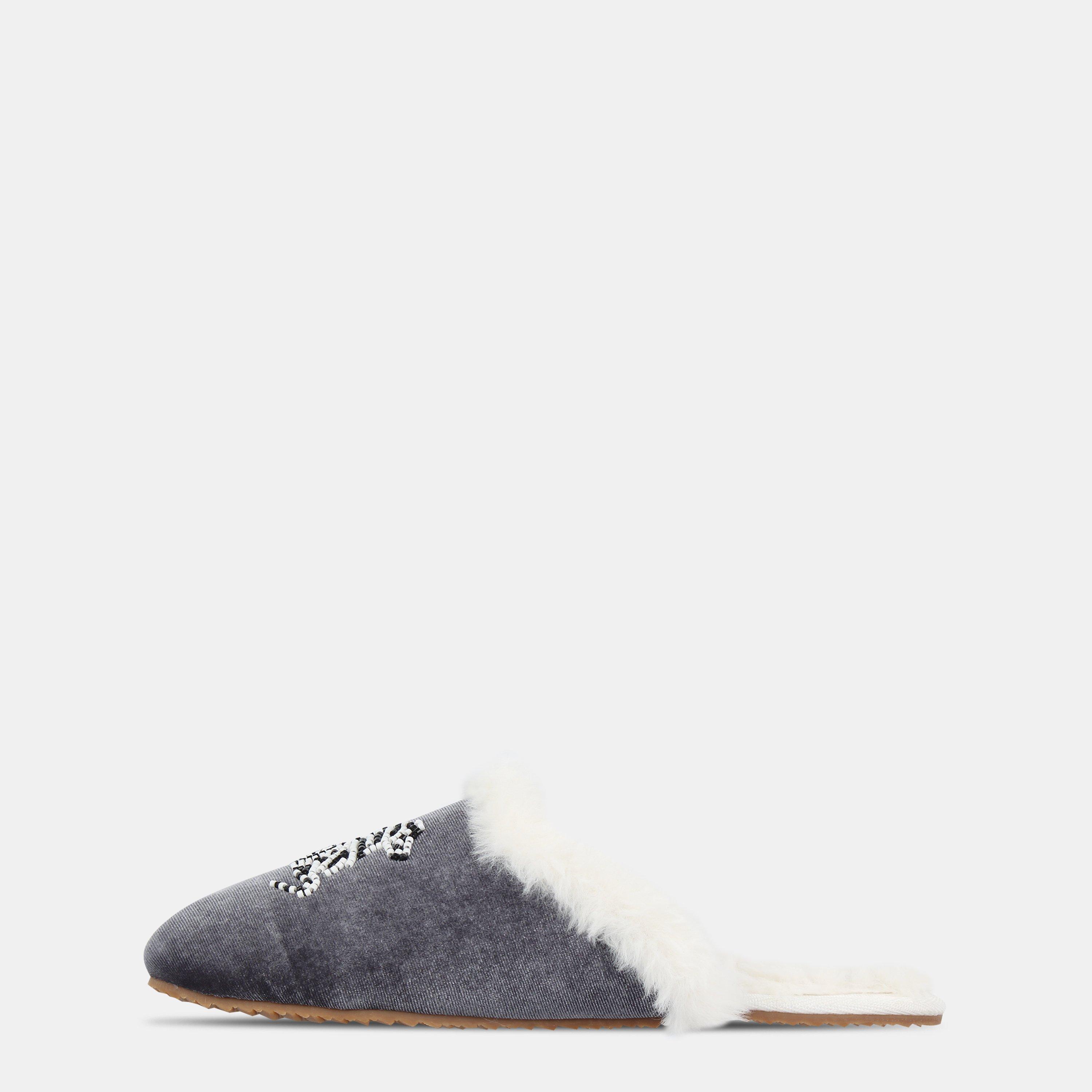 Zebra - Biba - Women's Embroidered Mule Slippers - 2