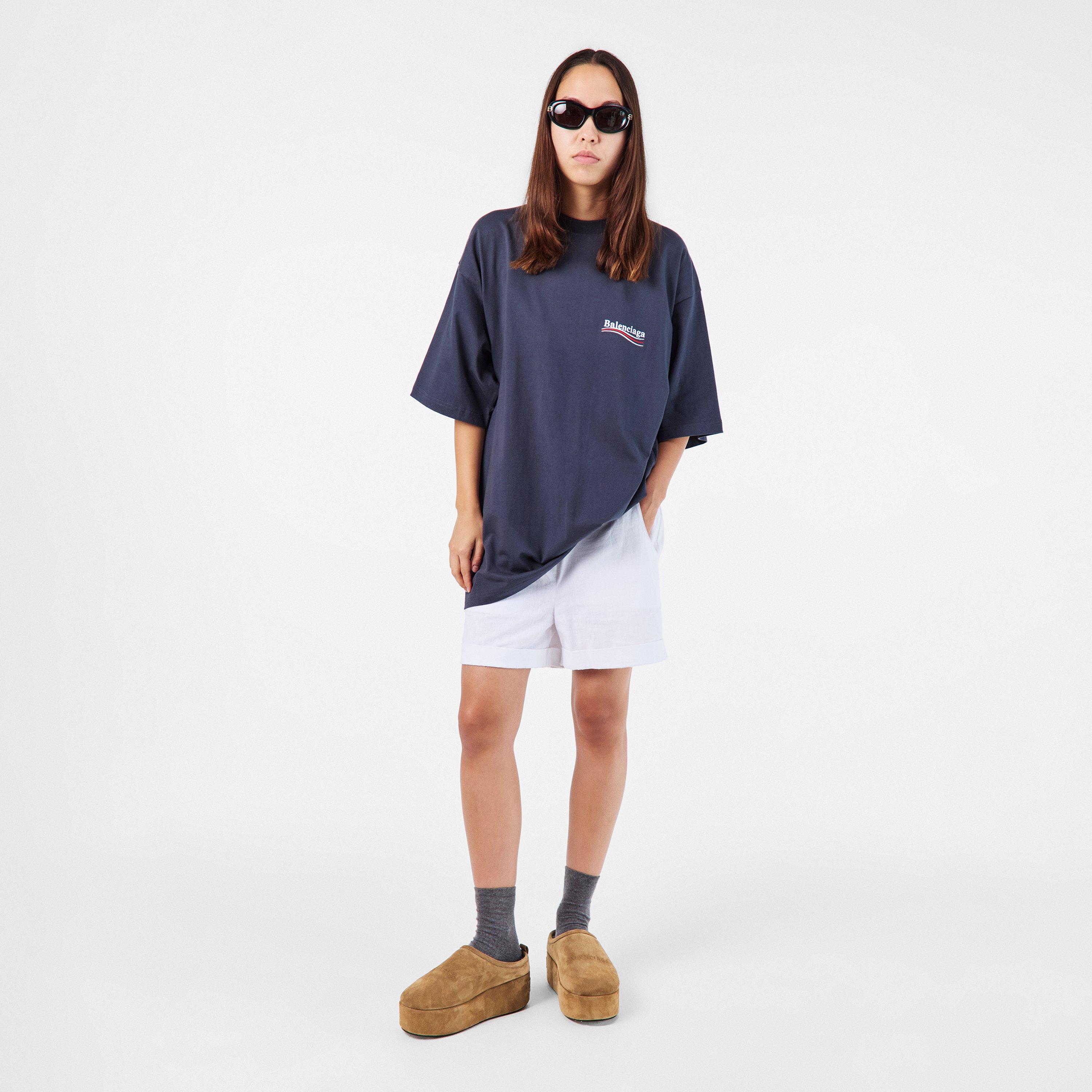 Brown - Balenciaga - Women's Alaska Platform Mule Slipper - 6