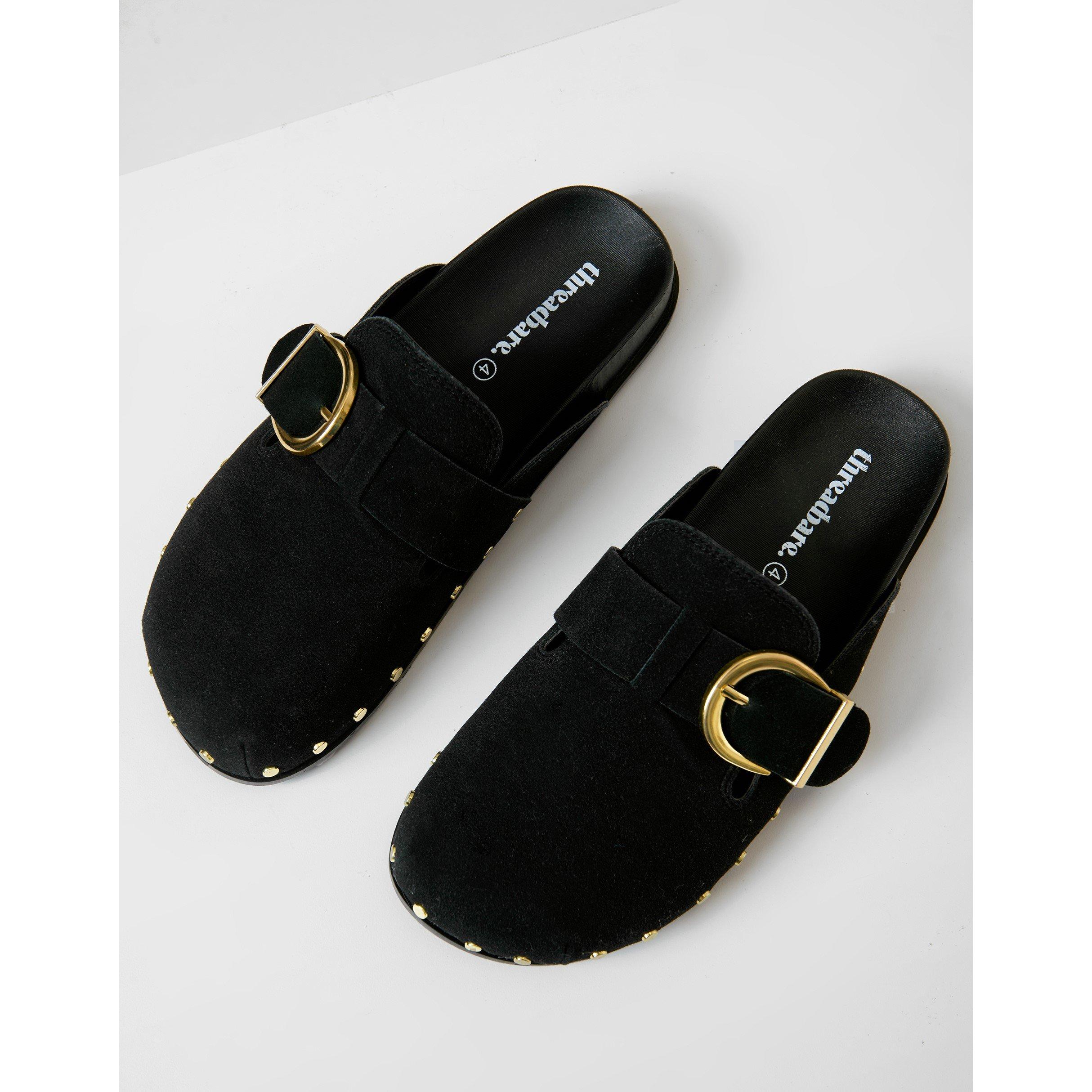 Black - Threadbare - TB Urbania Mule Slippers - 3