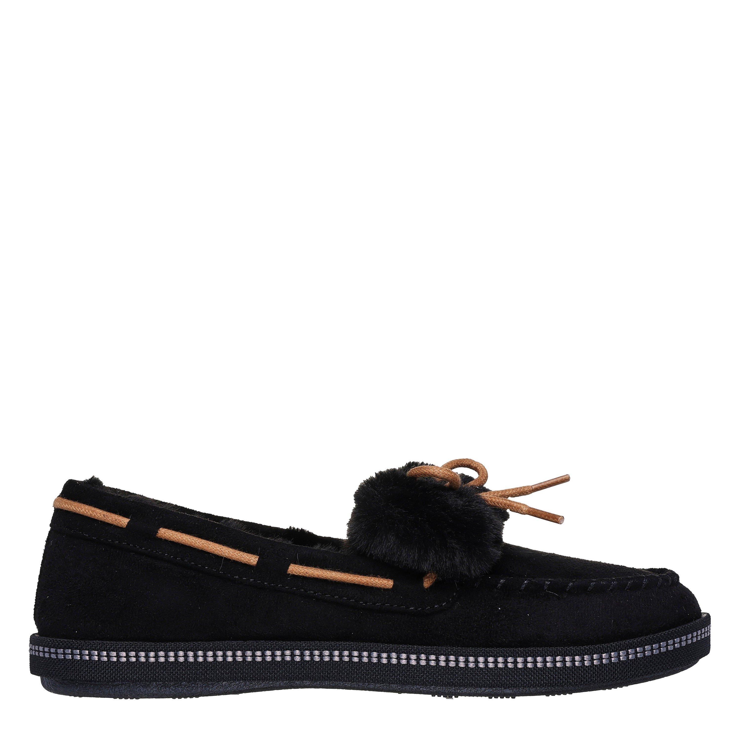 Skechers Women's Cozy Campf Full Fit Slipper - Black - 6.5 (39.5)