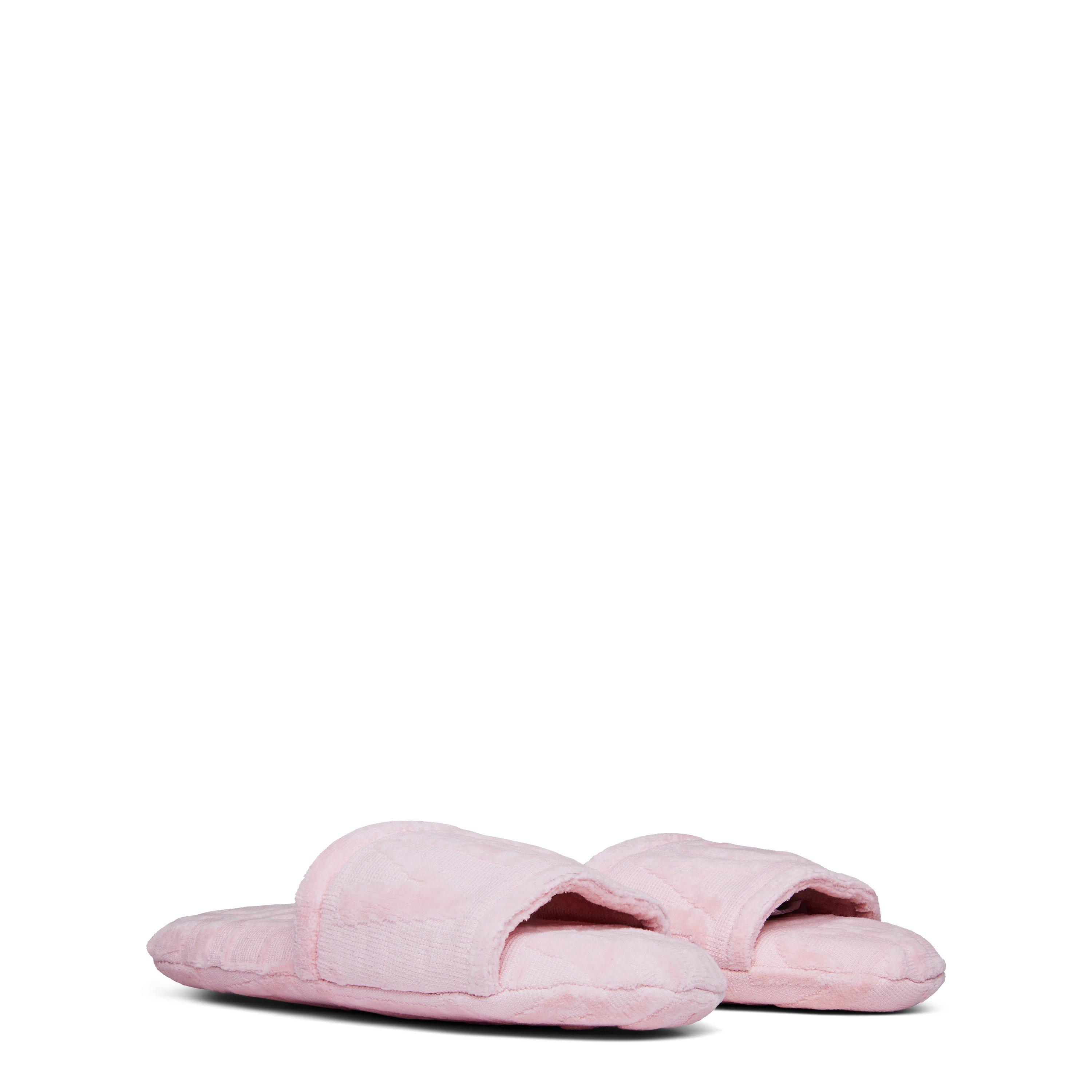 Pink - Versace Home - Logo Slippers - 3