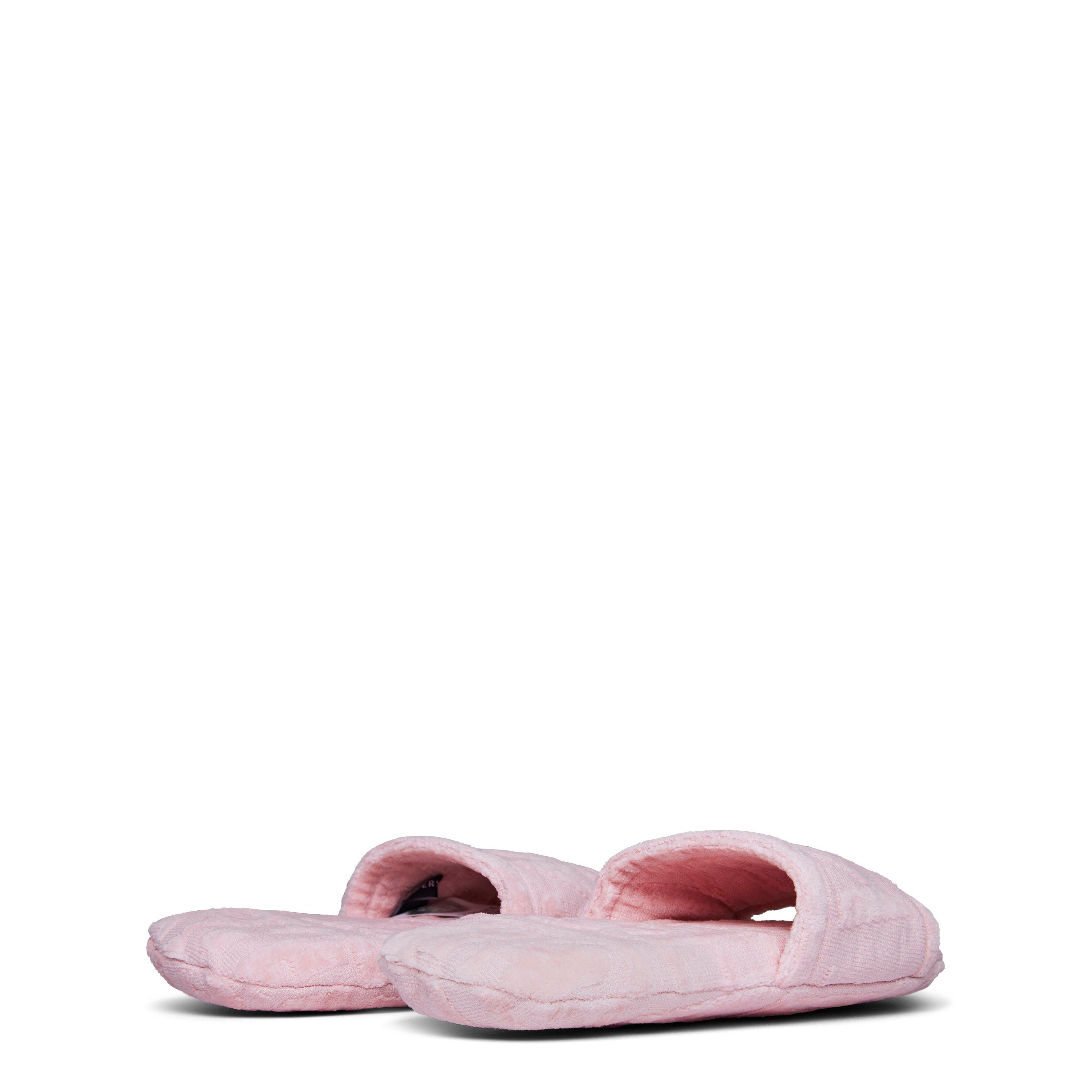 Pink - Versace Home - Logo Slippers - 4