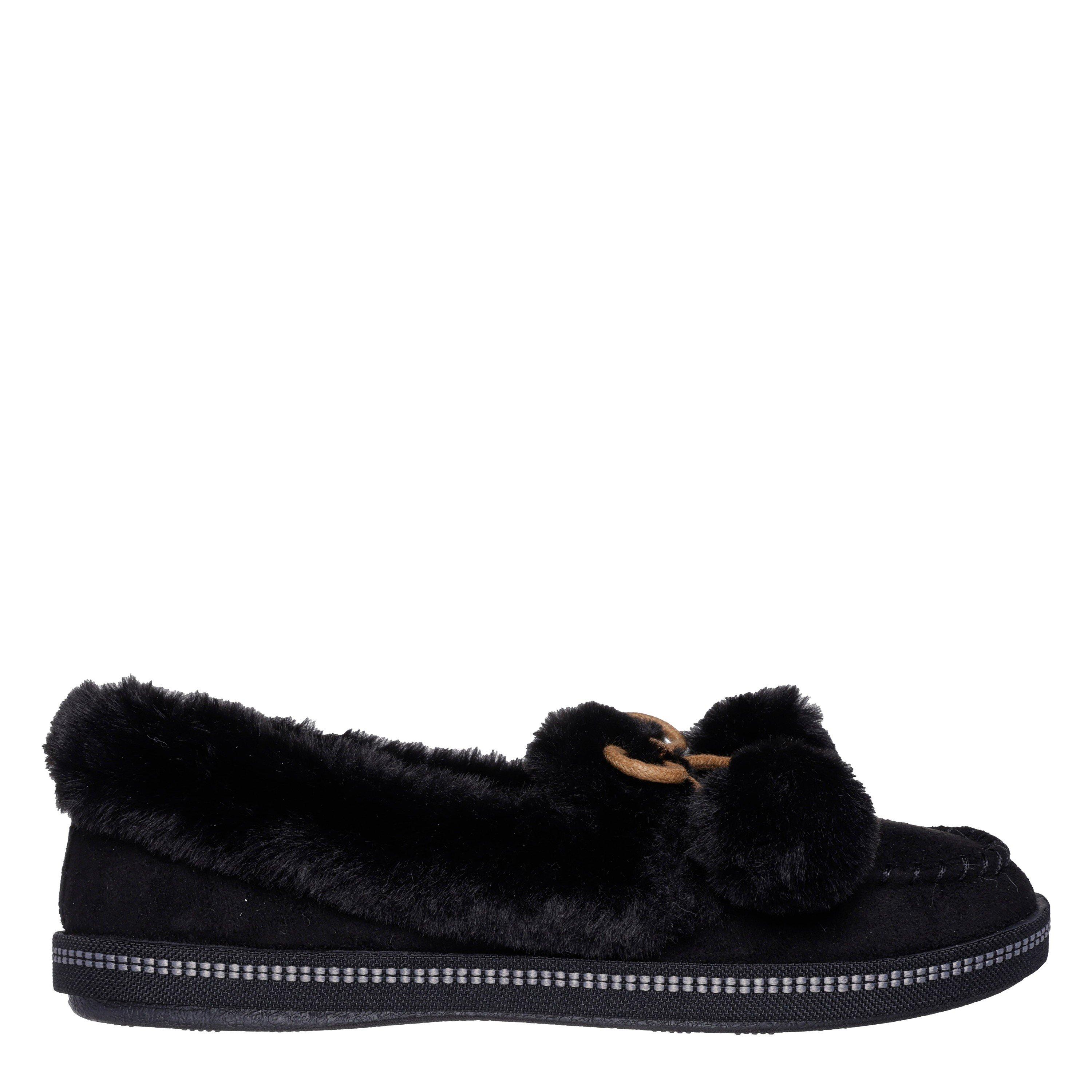 Skechers Women's Cozy Campf Slippers - Black - 4 (37)