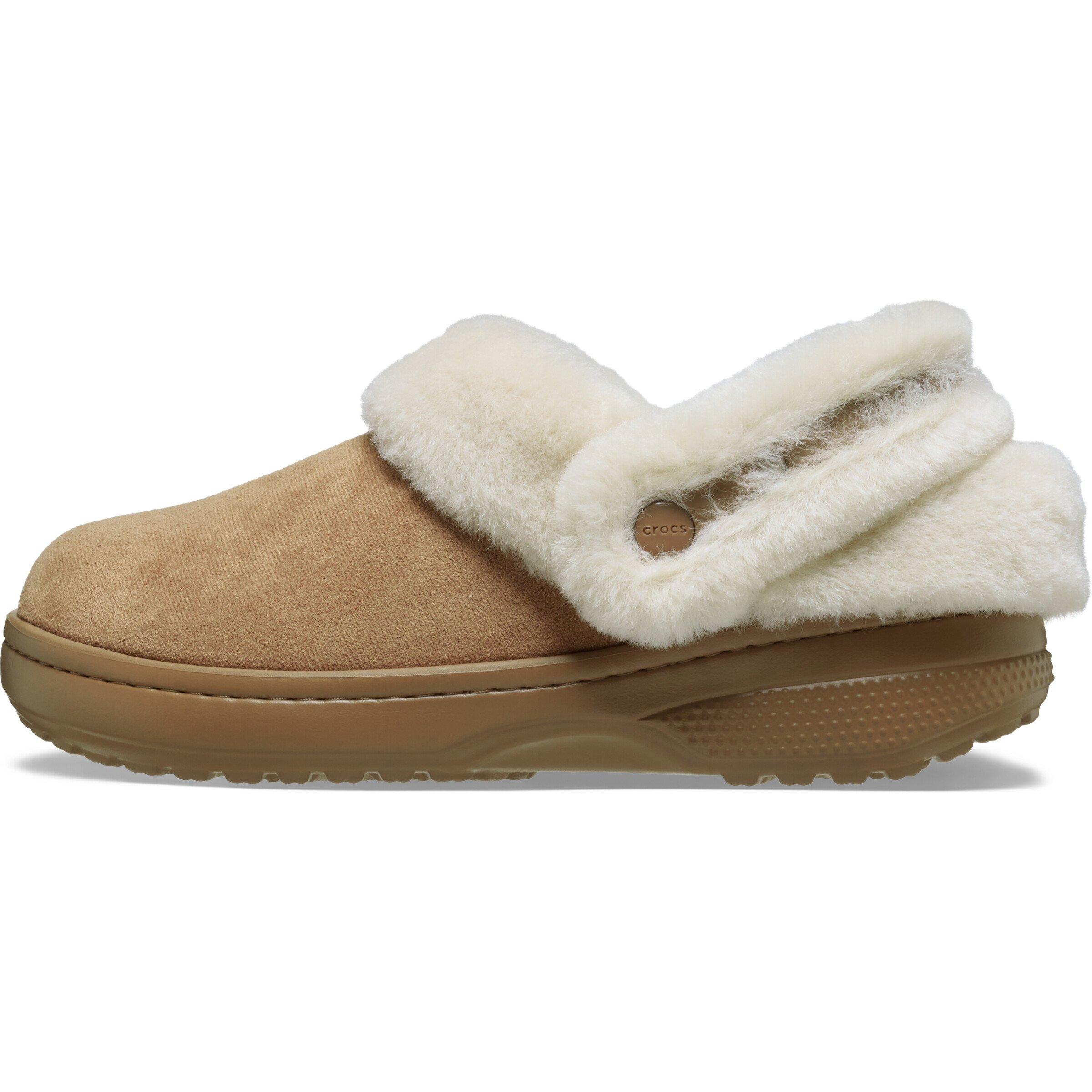 Sepia - Crocs - Women's Unfurgettable Suede Mule Slippers - 2