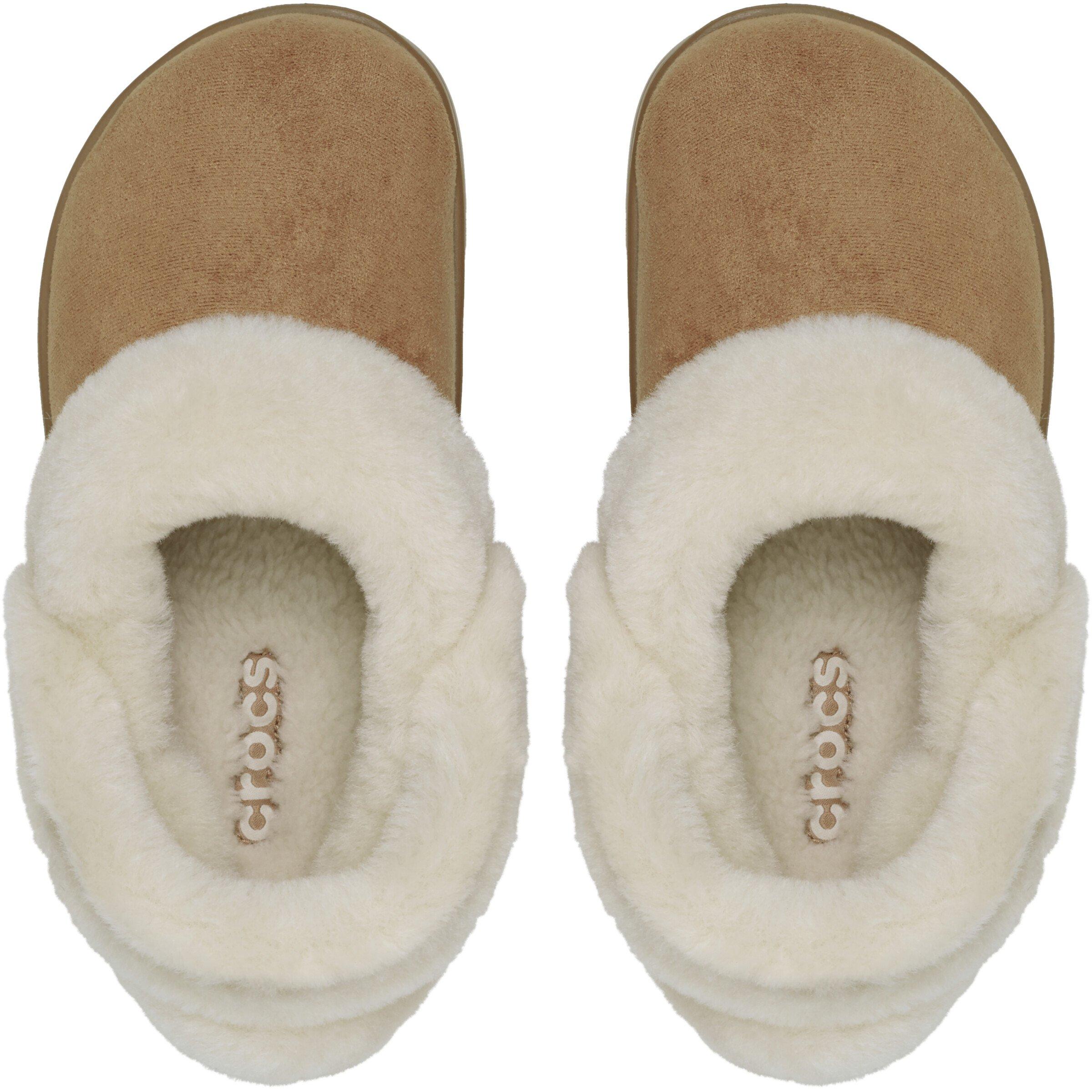 Sepia - Crocs - Women's Unfurgettable Suede Mule Slippers - 4