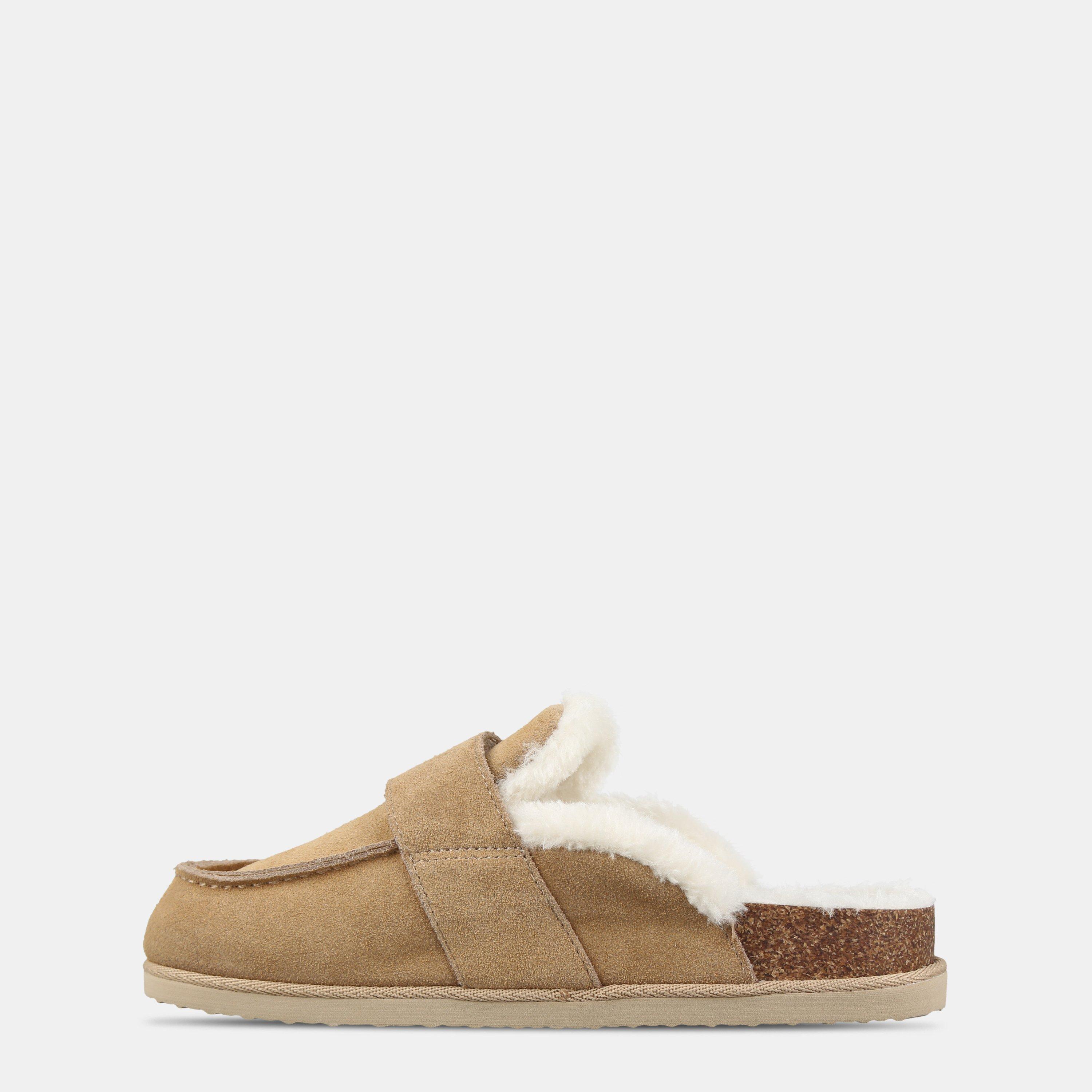 Sand - Jack Wills - Shearling Mule Slippers - 2