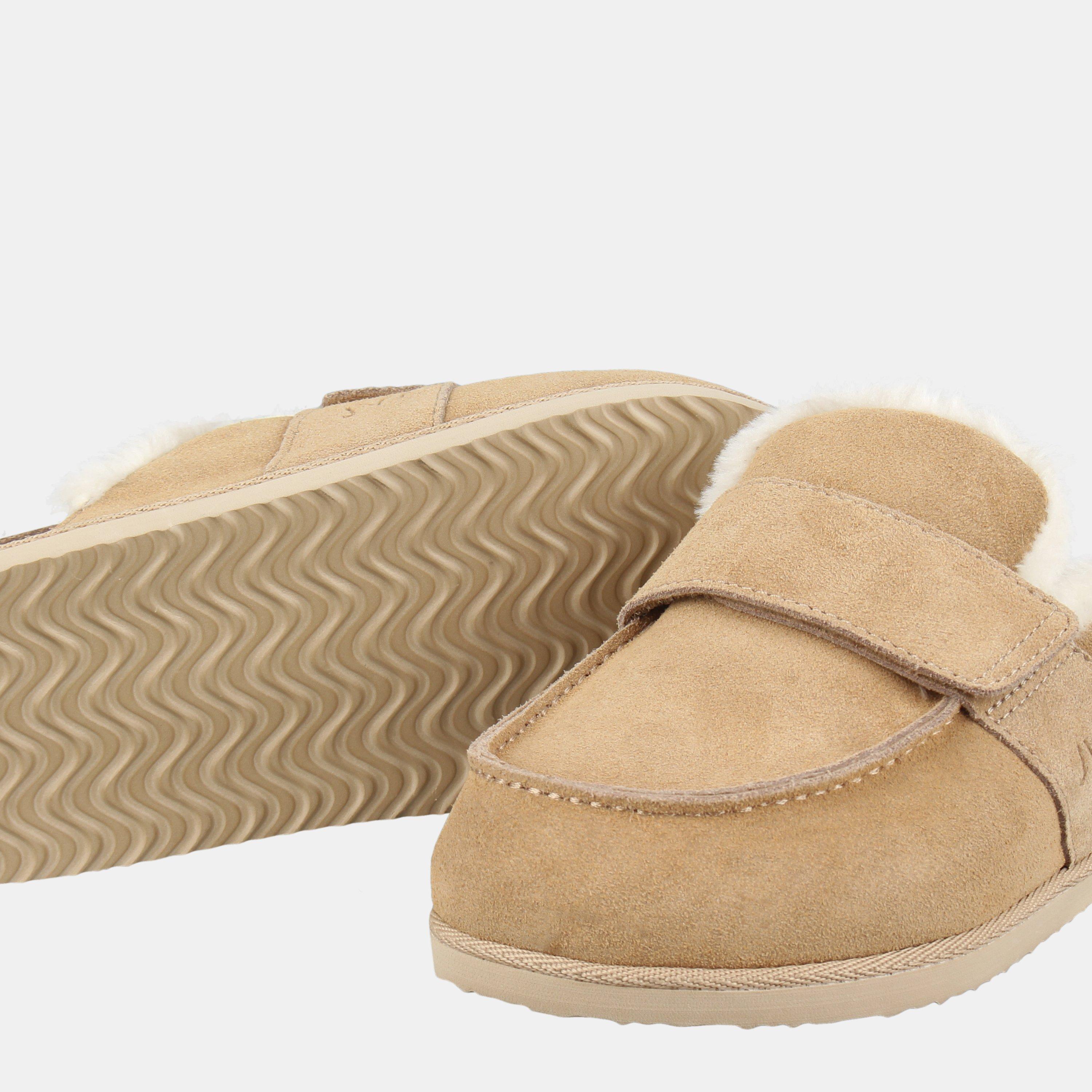 Sand - Jack Wills - Shearling Mule Slippers - 3