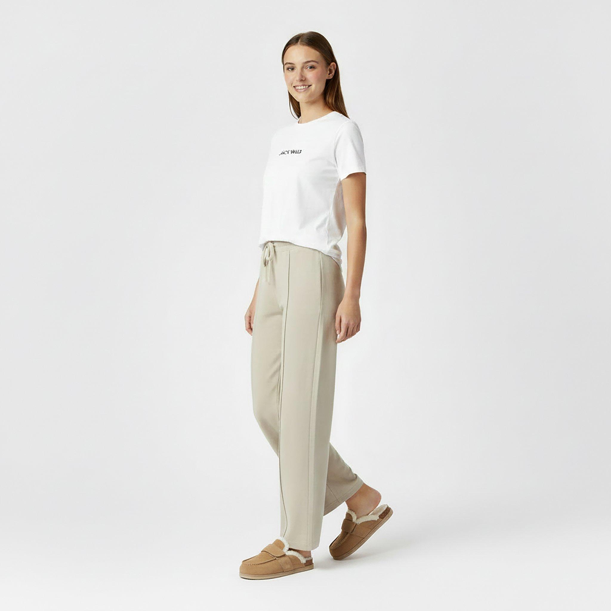 Sand - Jack Wills - Women's Shearling Mule Slippers - 6