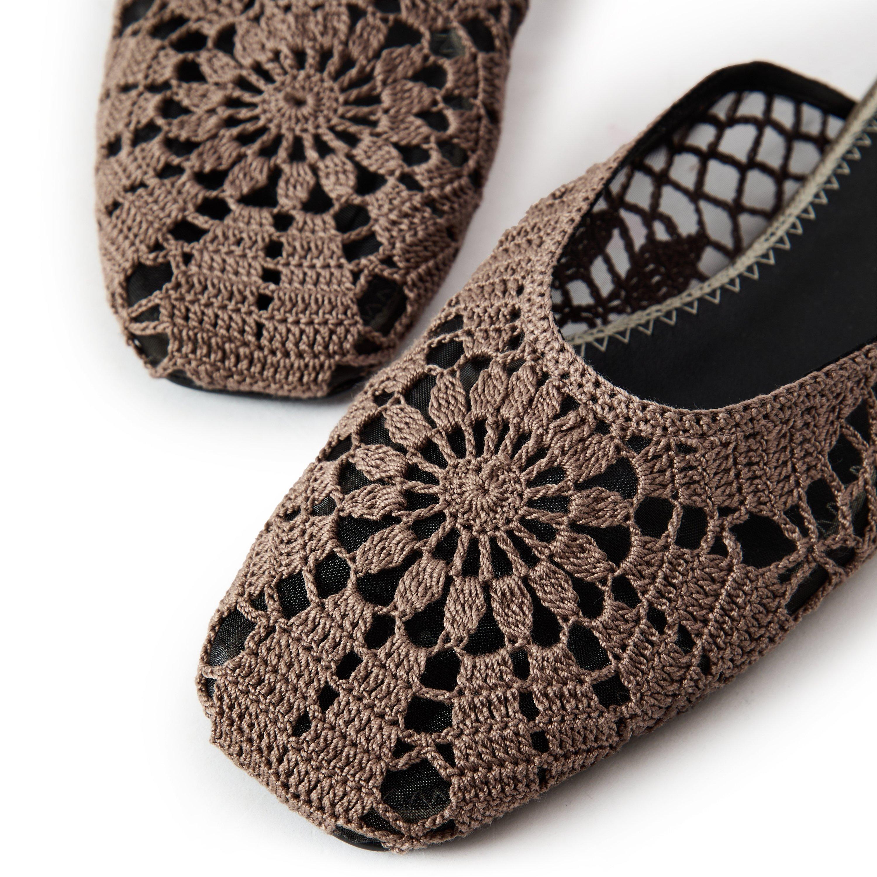 Taupe - Magda Butrym - Women's Mule Slippers - 4