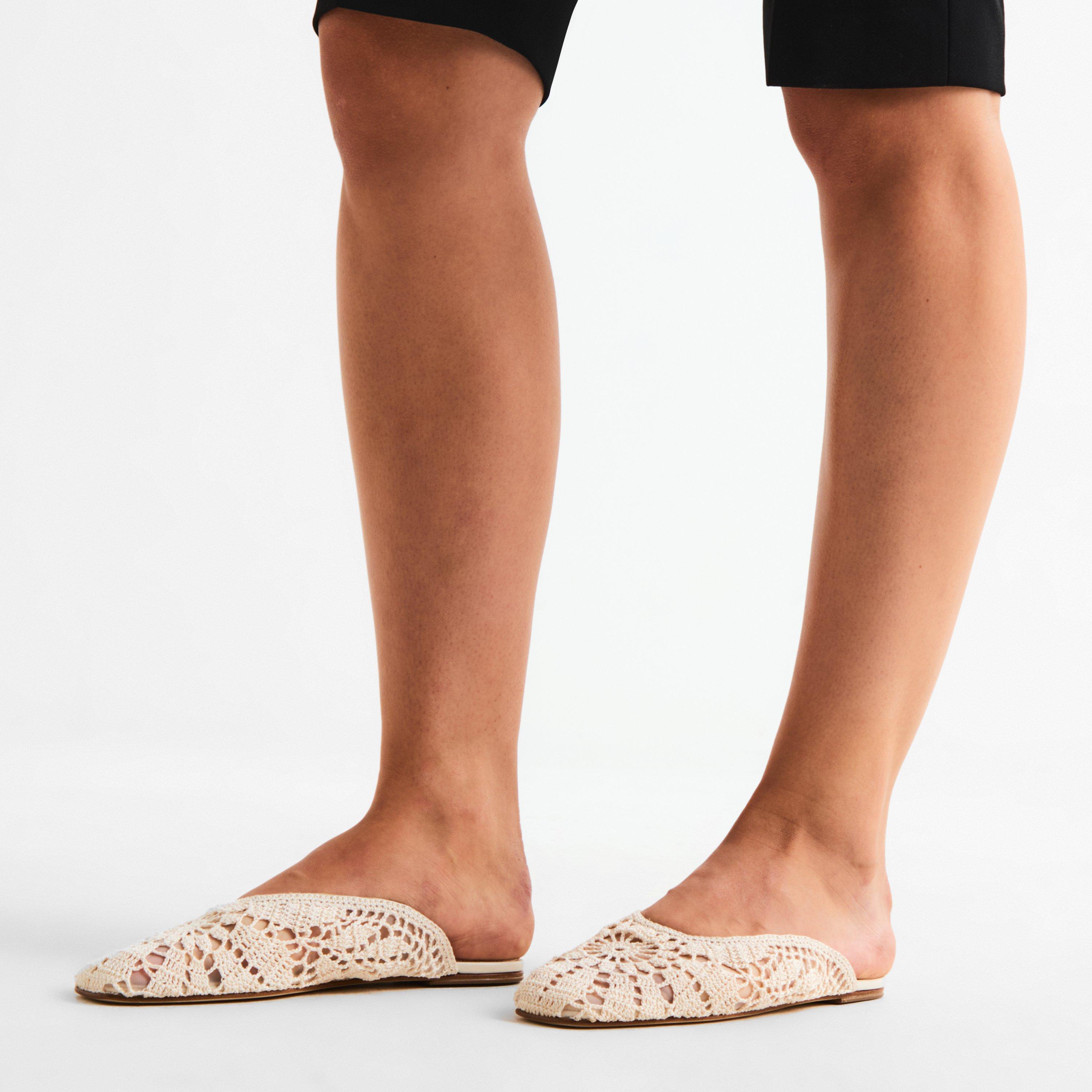 Cream - Magda Butrym - Women's Mule Slippers - 3