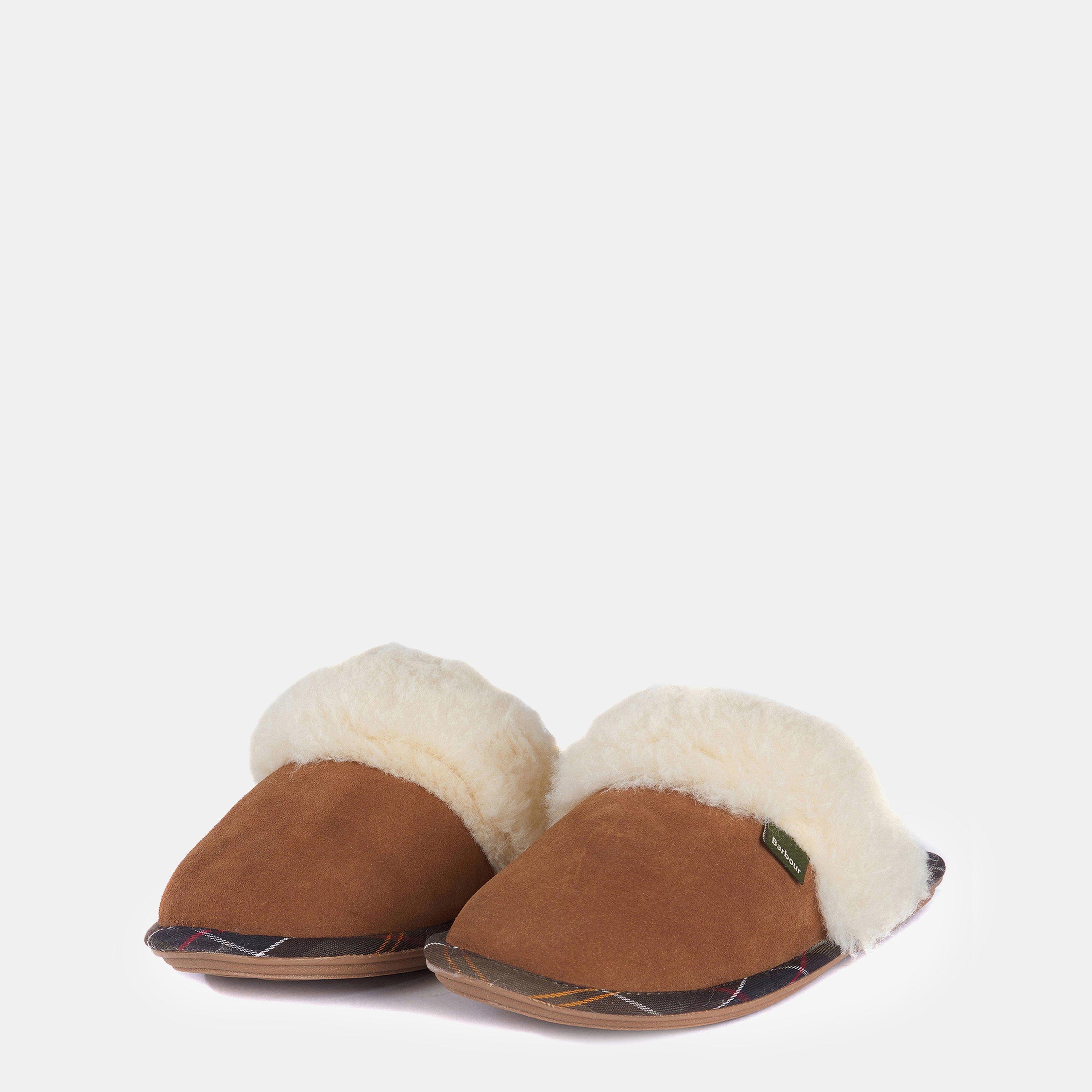 Camel Suede v2 - Barbour - Lydia Mule Slippers - 3