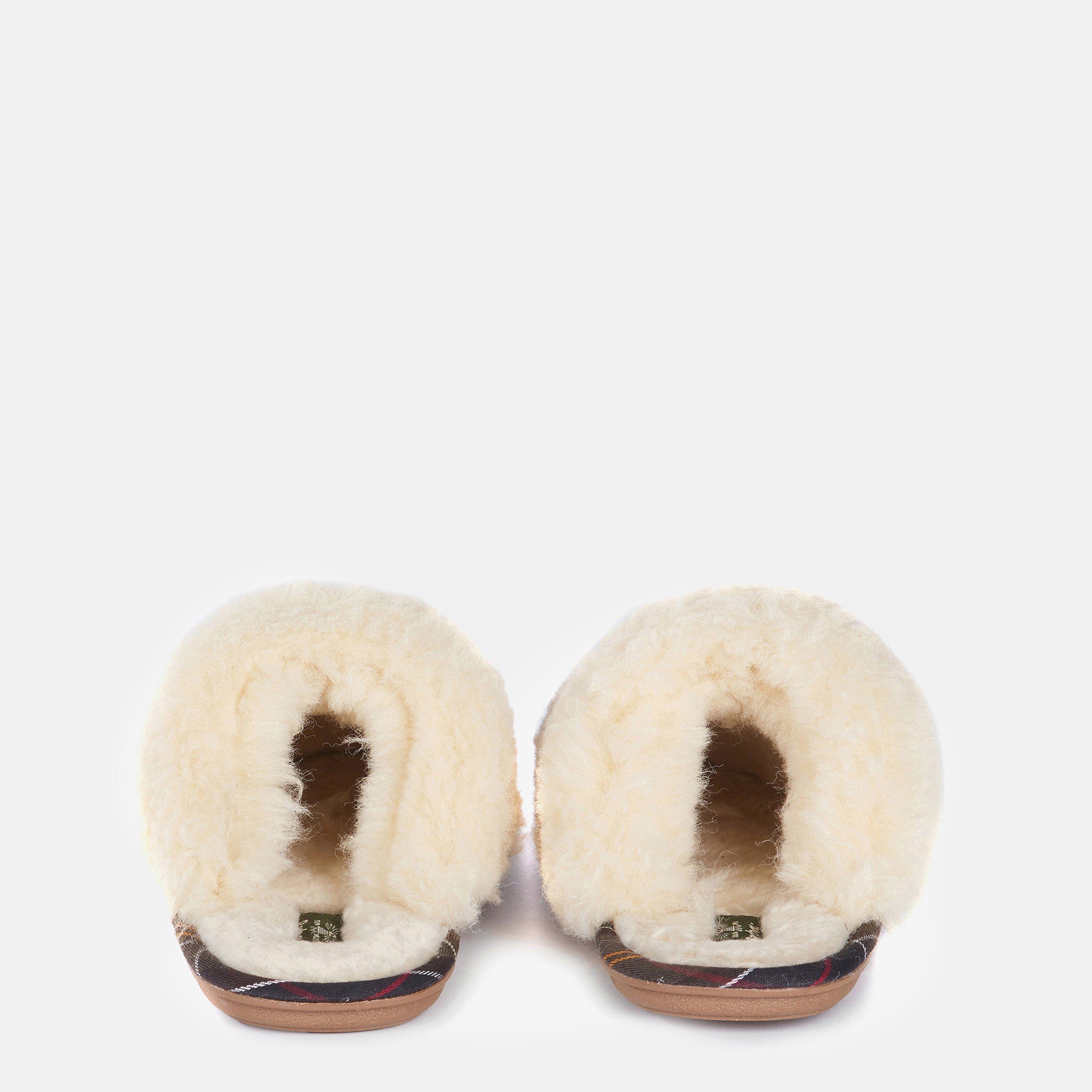 Camel Suede v2 - Barbour - Lydia Mule Slippers - 6