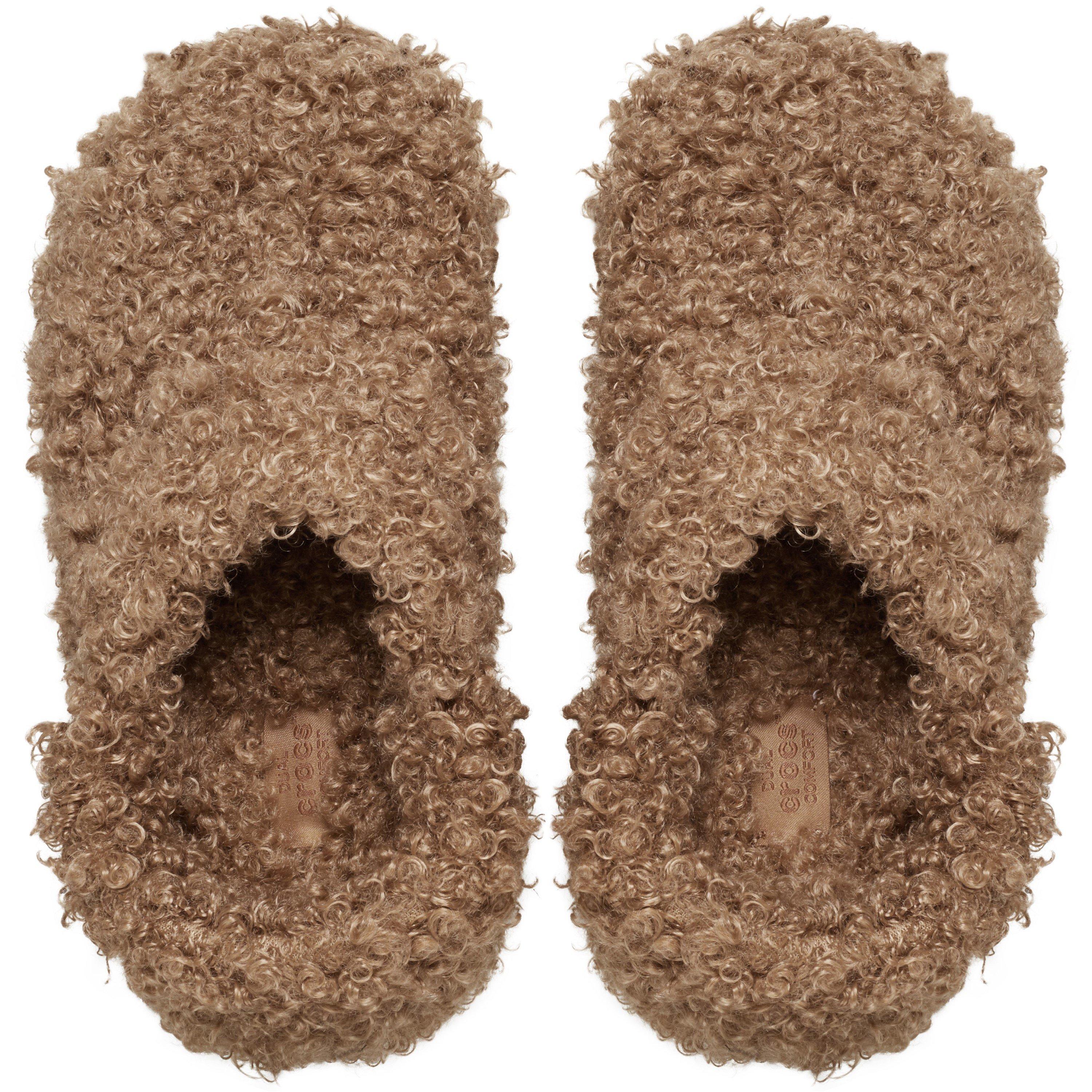 Sepia - Crocs - Doodle Fur Clogs - 5