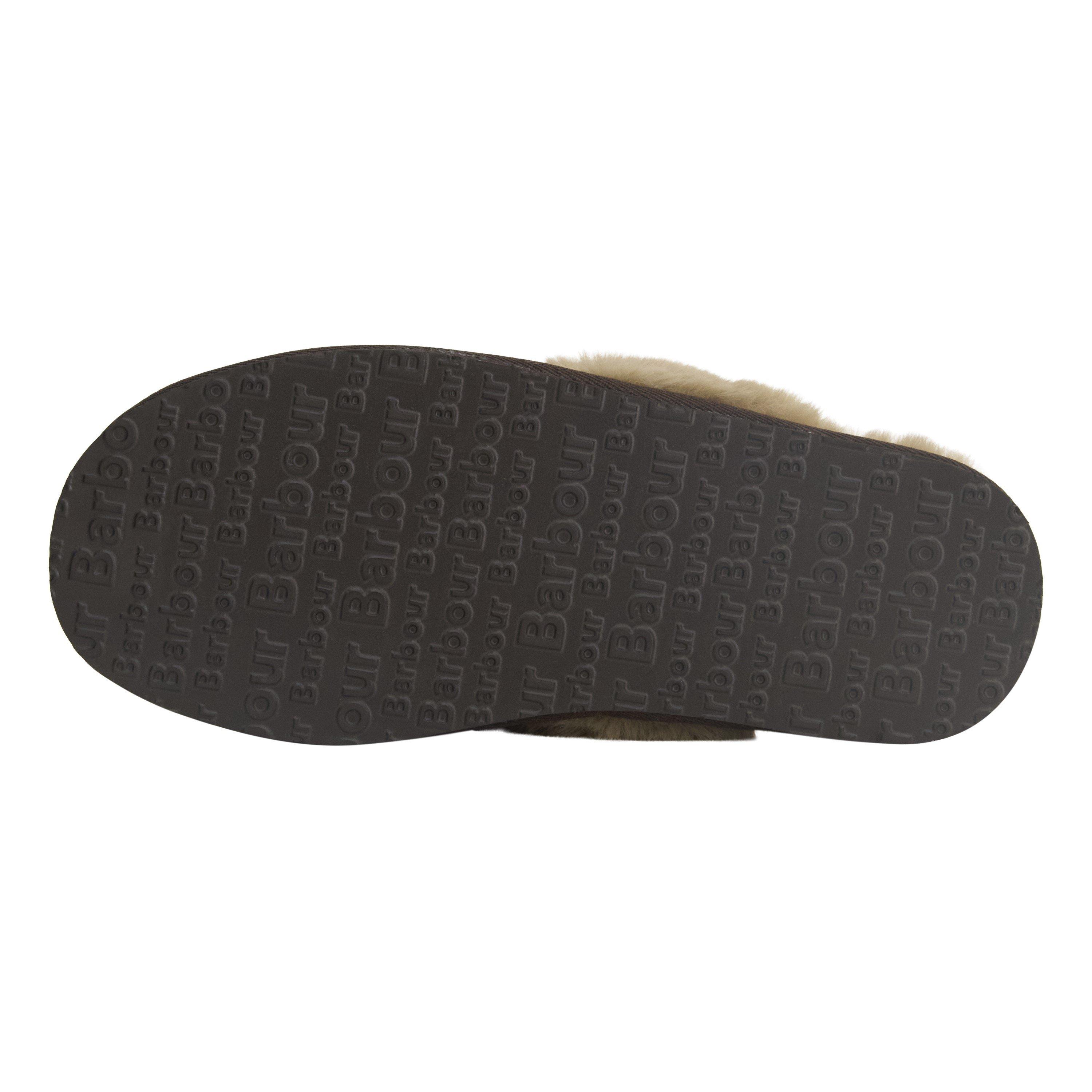 Lt Brchwd Dr T - Barbour - Women's Claudia T Tartan Faux Fur Mule Slippers - 2