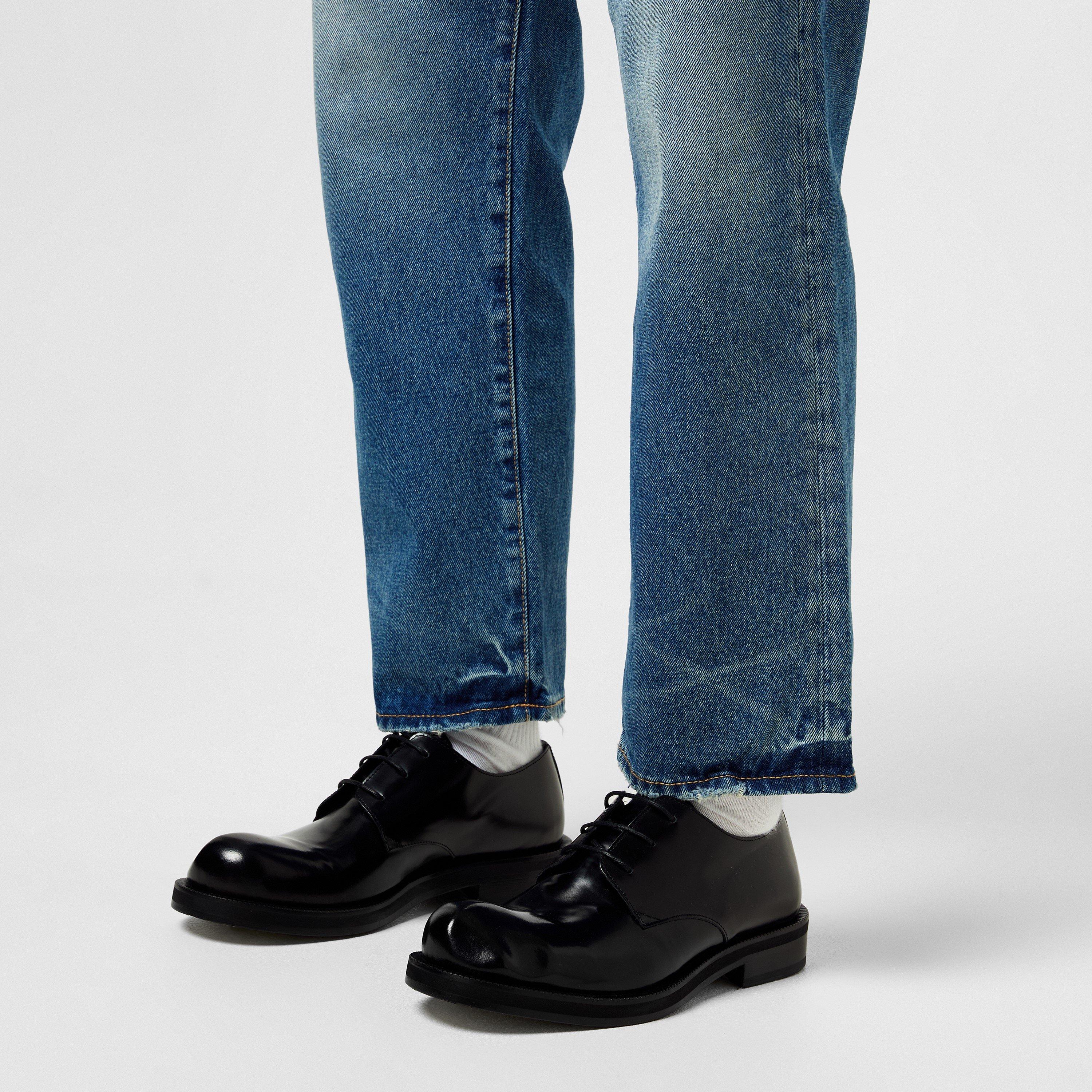 Black - Acne Studios - Leather Derby Shoes - 2