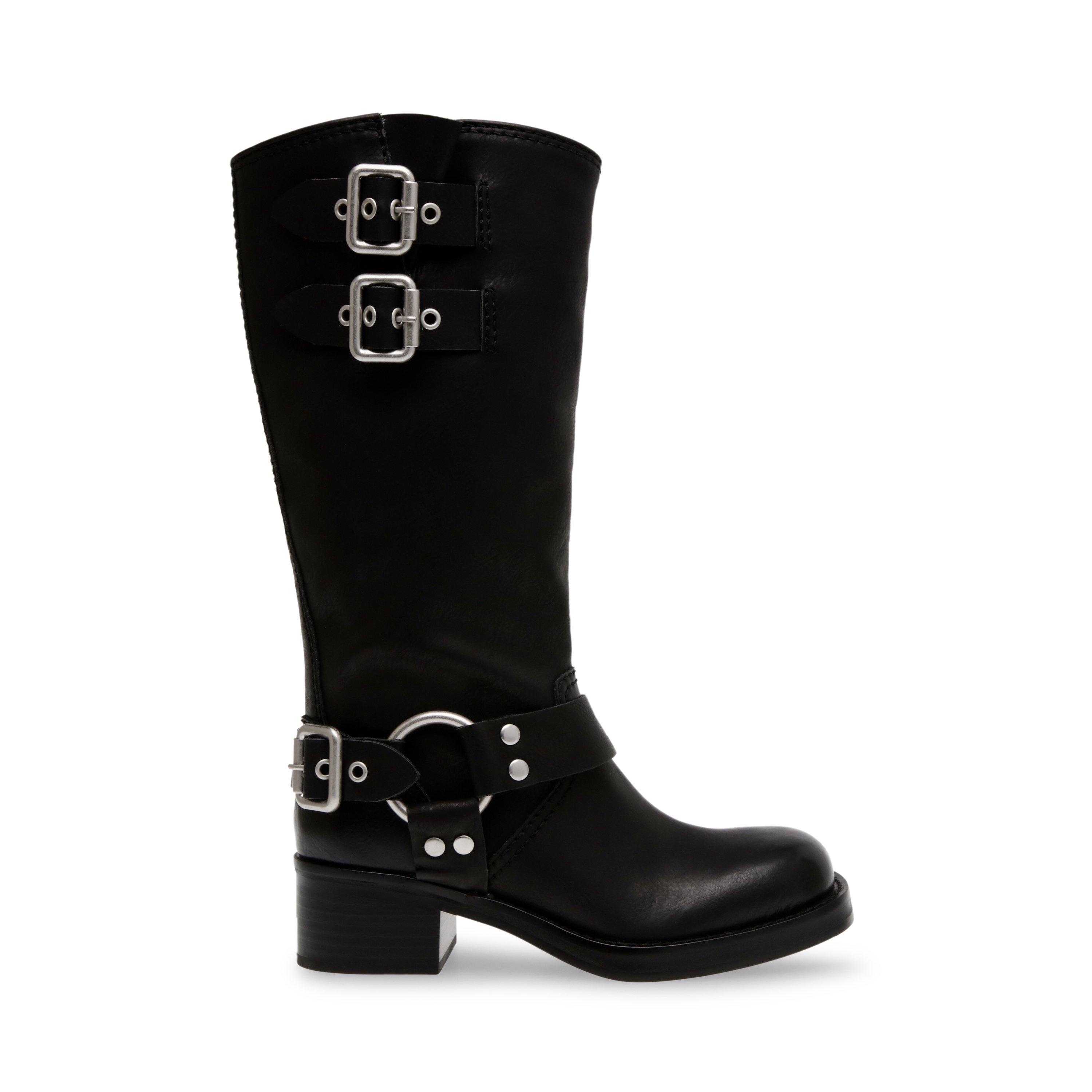 Black - Steve Madden - Women's Eastern Boot Slippers - 1