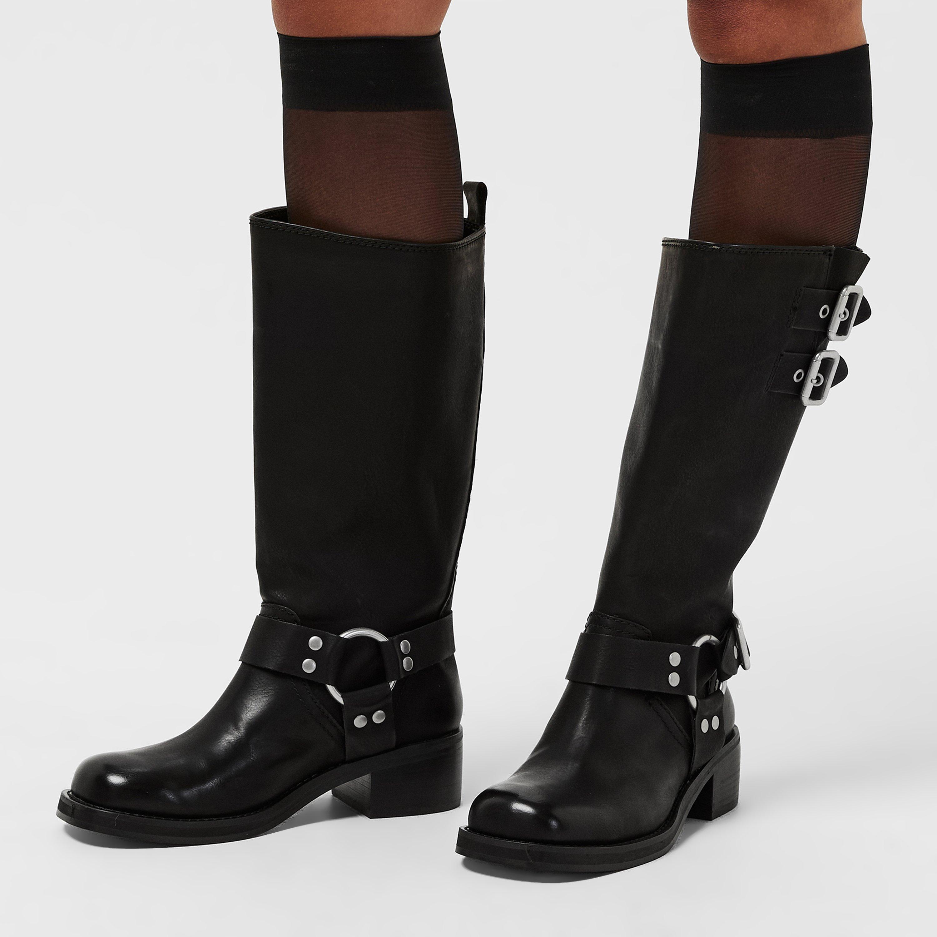 Schwarz - Steve Madden - Eastern Boots - 2