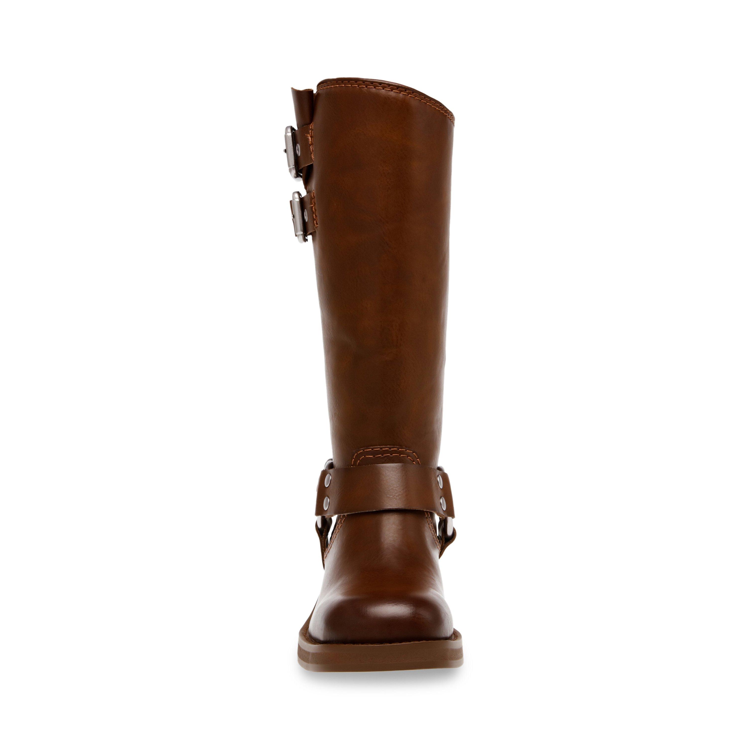 Brown - Steve Madden - Women's Eastern Boot Slippers - 4