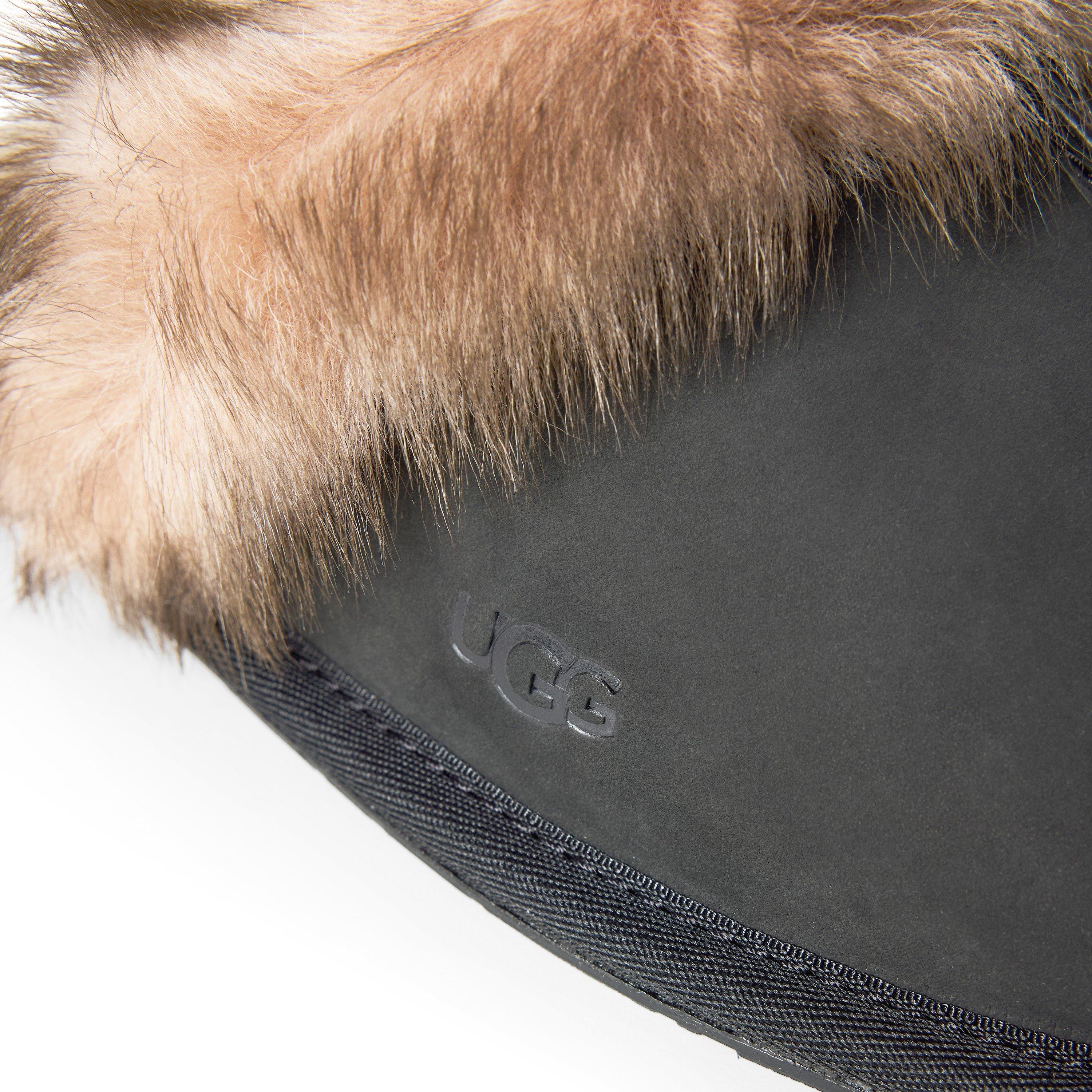 Black - Ugg - Women's Scuffette Nubuck Mule Slippers - 4