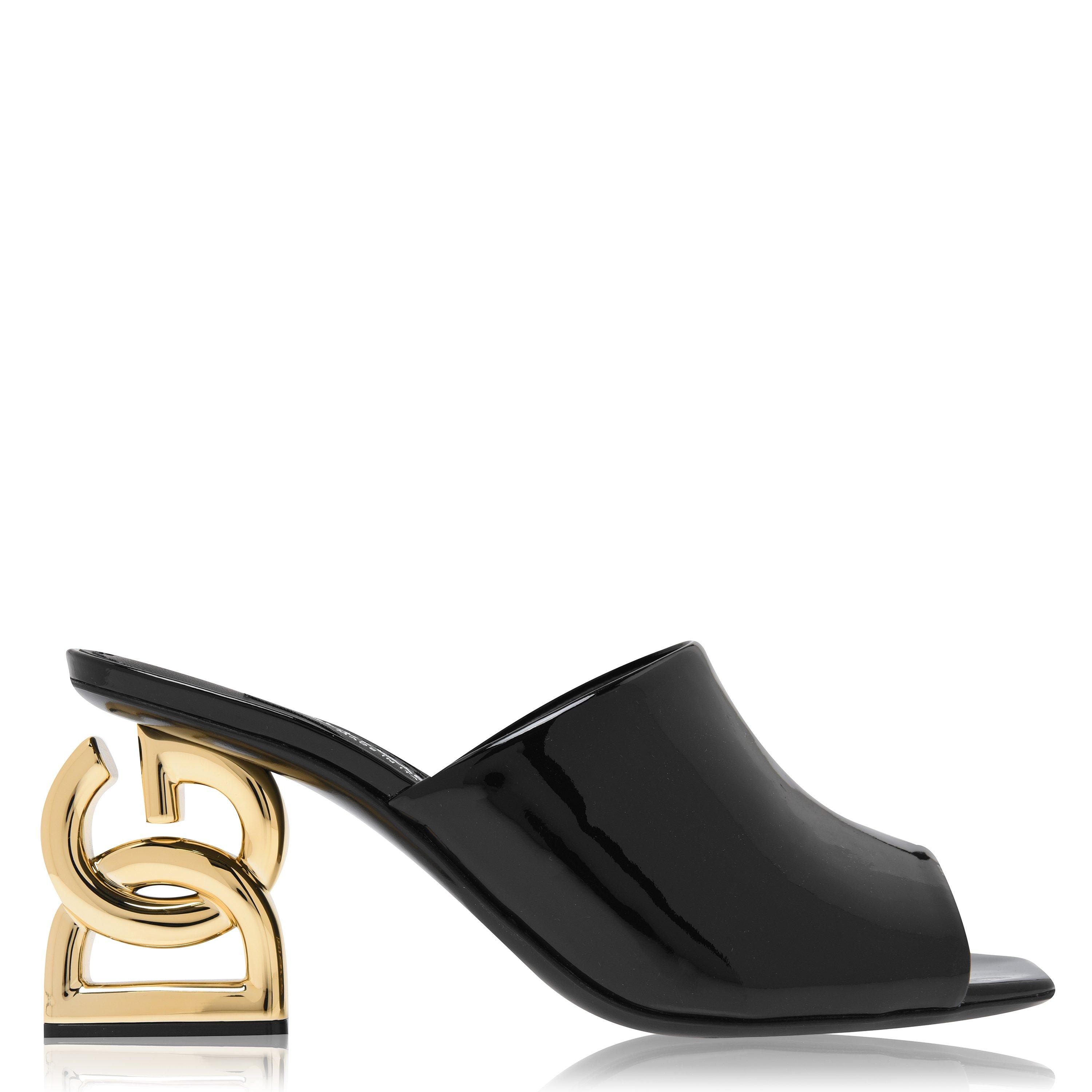 Dolce and Gabbana | 90's Logo Mule | Heeled Mules | Cruise