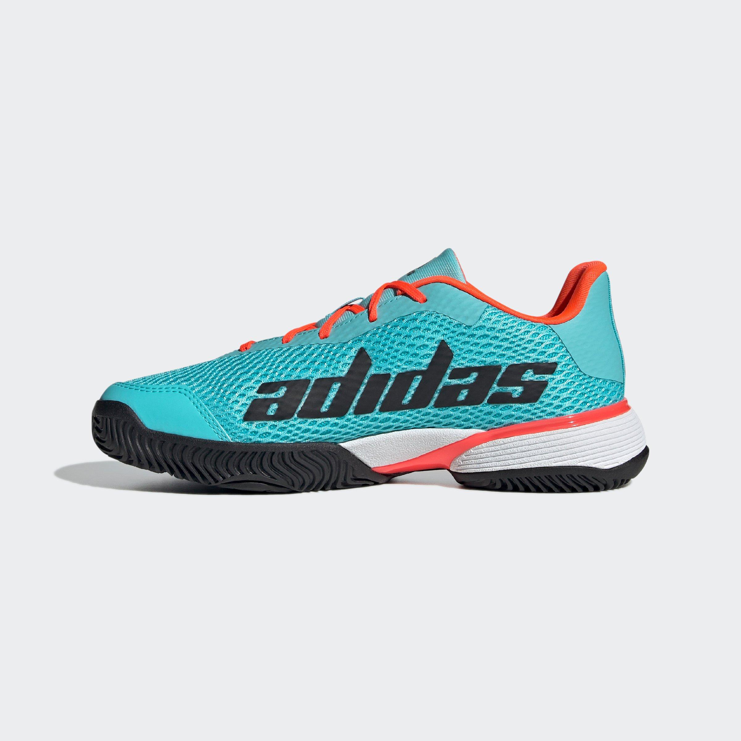 Pulse Aqua / Co - adidas - Barricade Tennis Shoes Kids - 5
