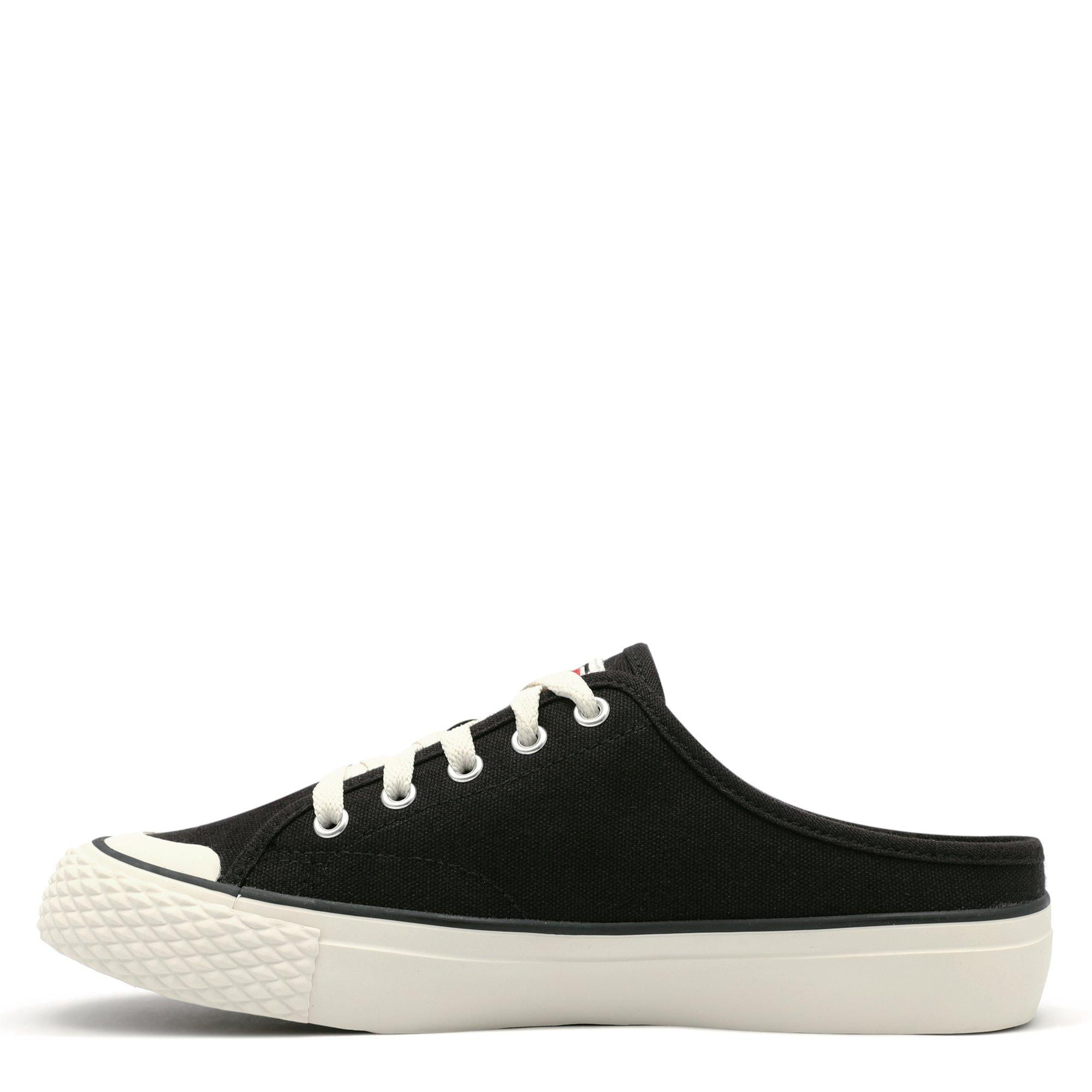 WHT/WHT/BLK - Fila - Classic Kicks B Mules Womens - 2