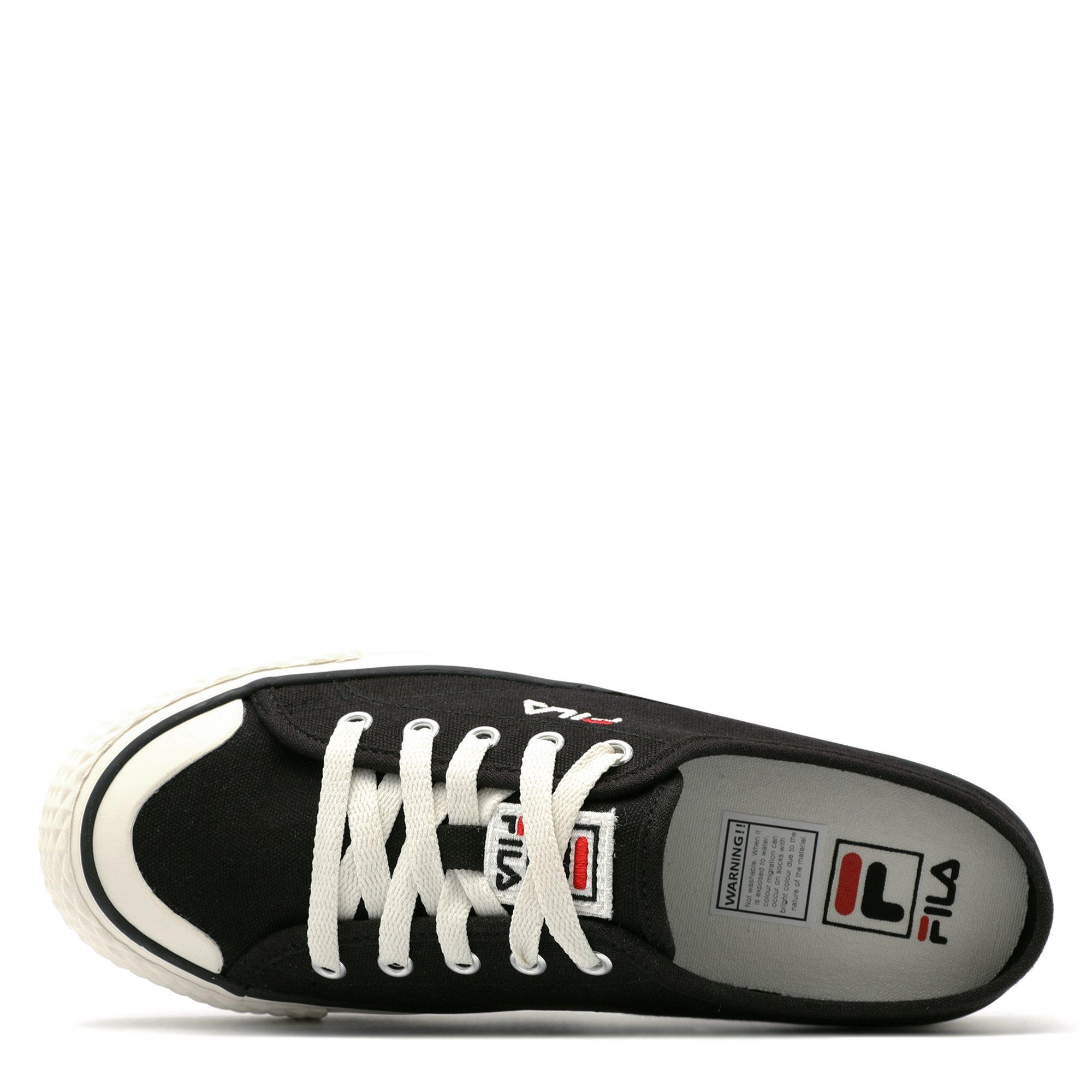 WHT/WHT/BLK - Fila - Classic Kicks B Mules Womens - 3