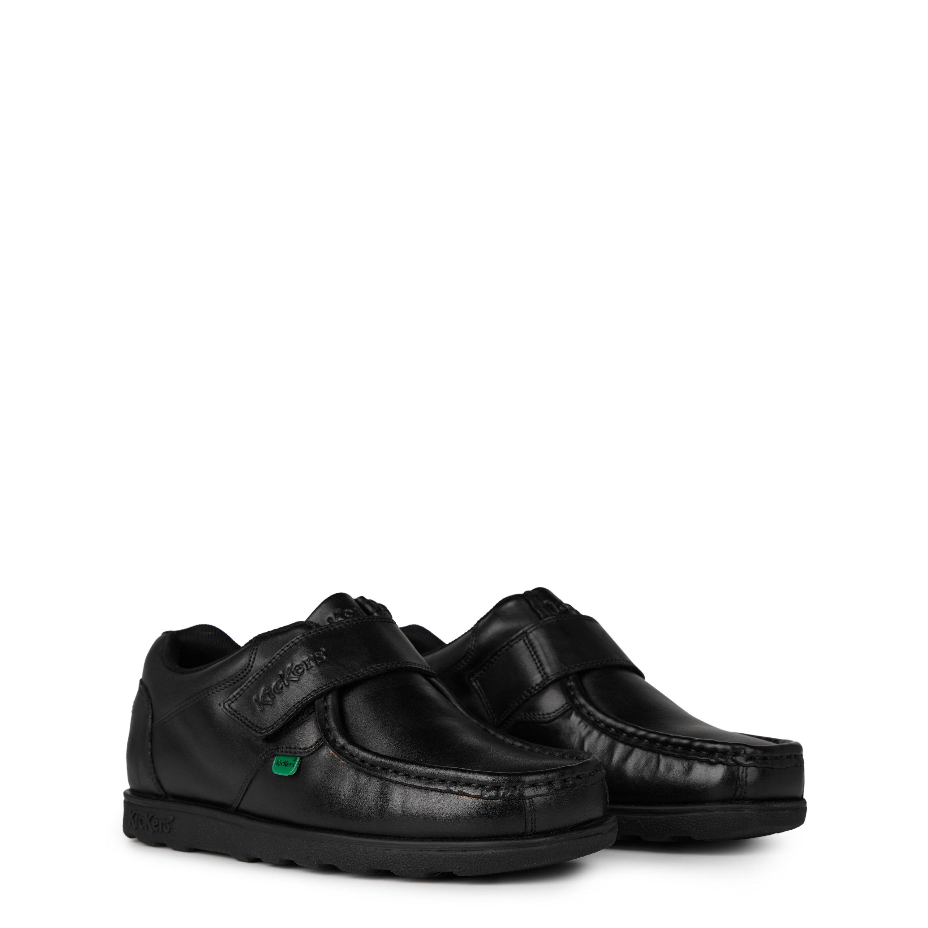 Black - Kickers - Fragma Single Strap Shoes - 3