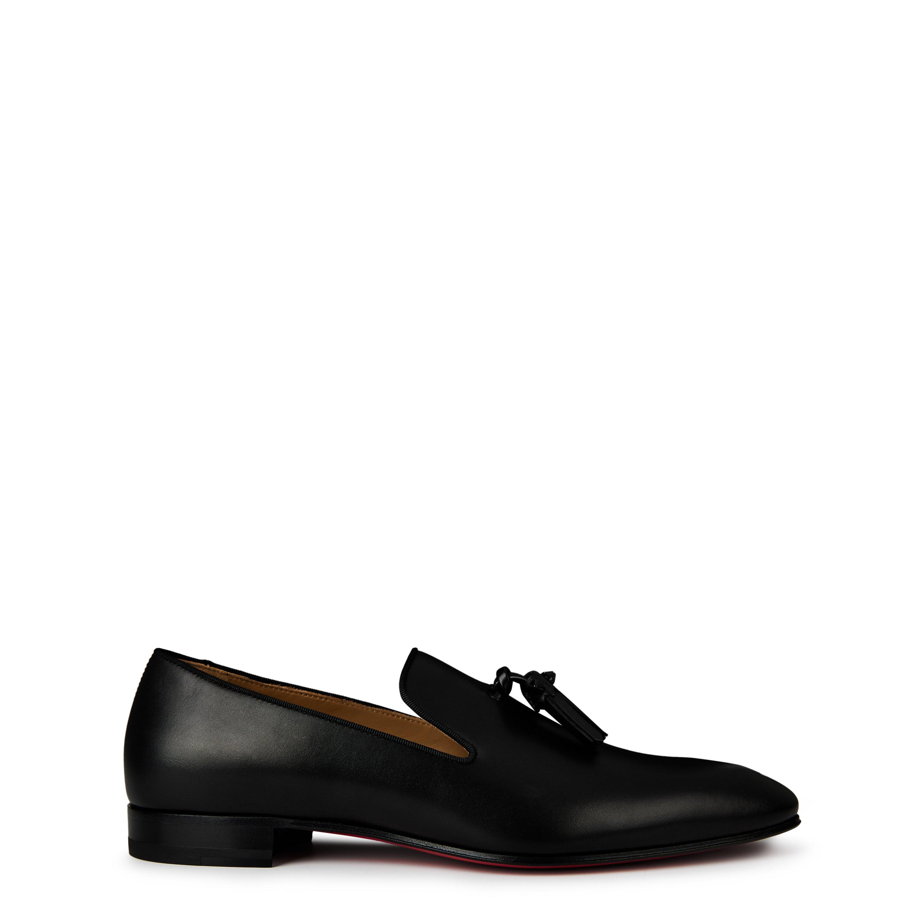 Black Leather - Christian Louboutin - Dandelion Tassel Loafers - 1