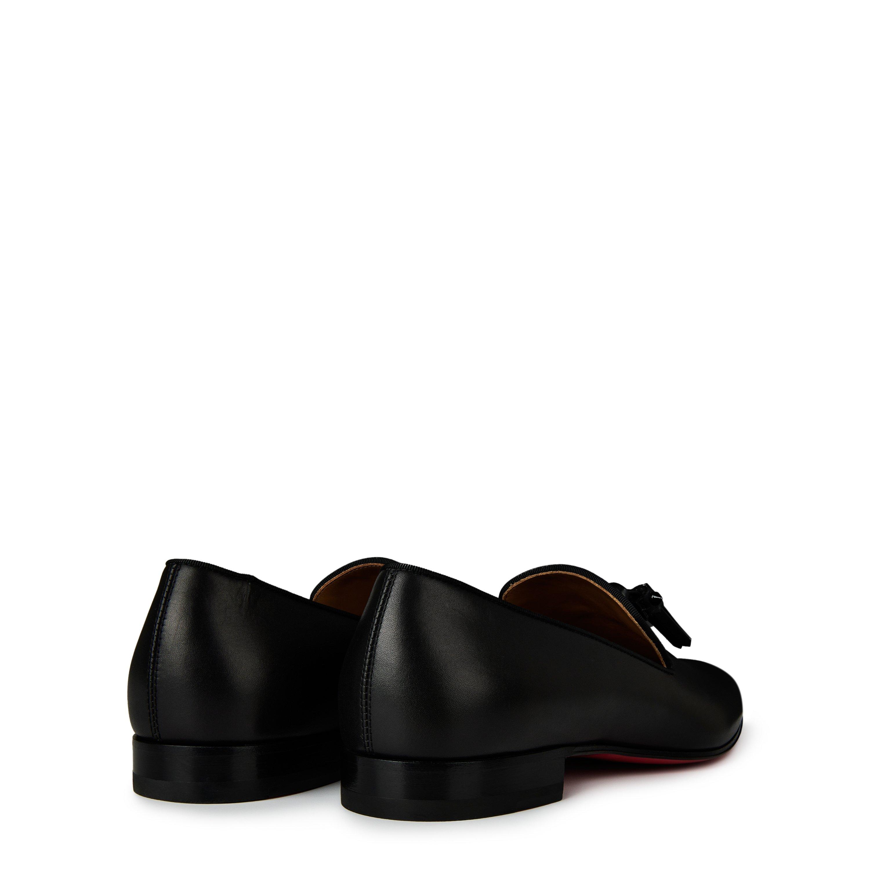 Black Leather - Christian Louboutin - Dandelion Tassel Loafers - 5