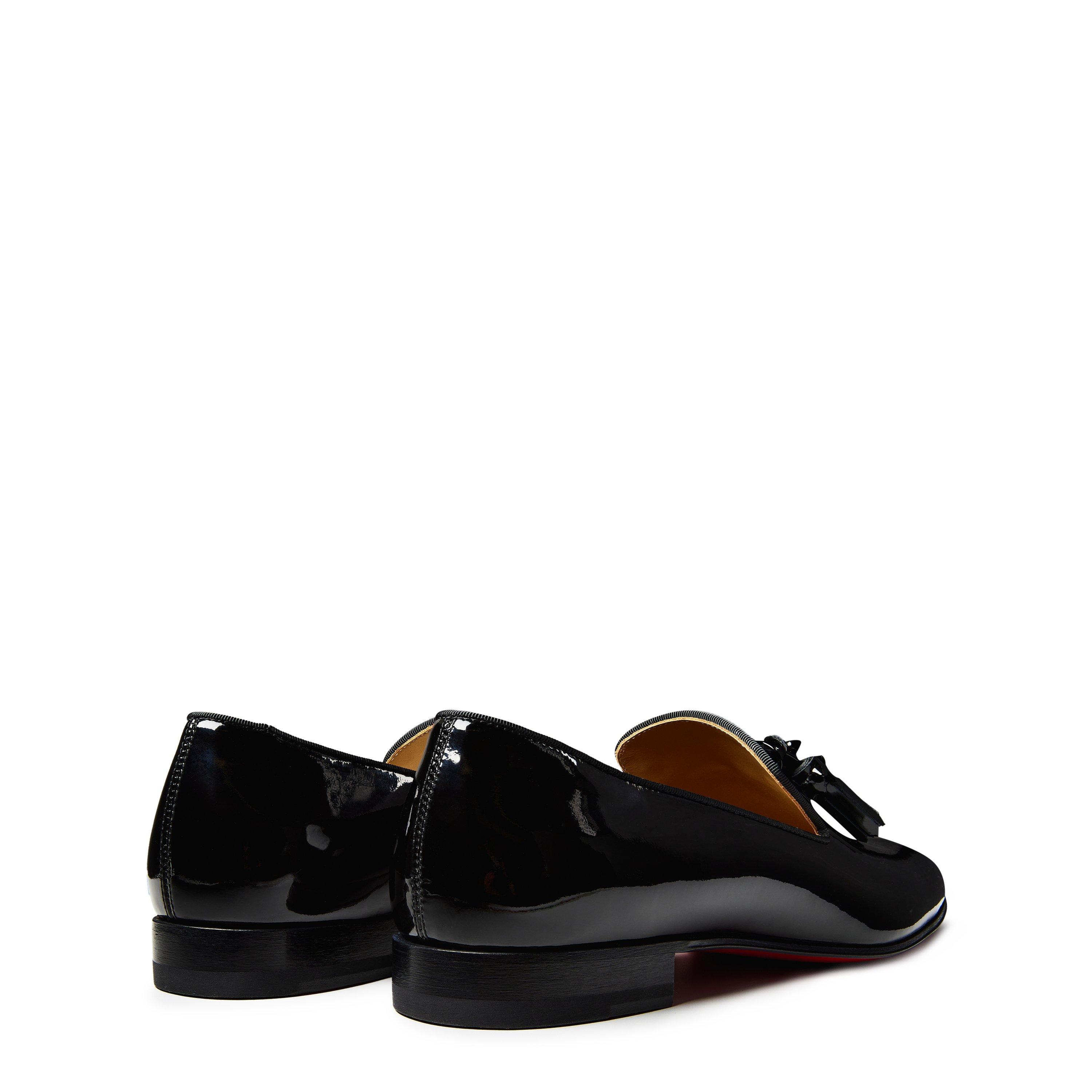 Black Patent - Christian Louboutin - Dandelion Tassel Loafers - 5