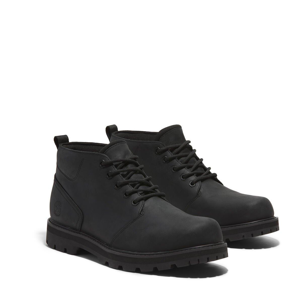Black - Timberland - BRITTON ROAD MID LACE UP WATERPROOF - 4