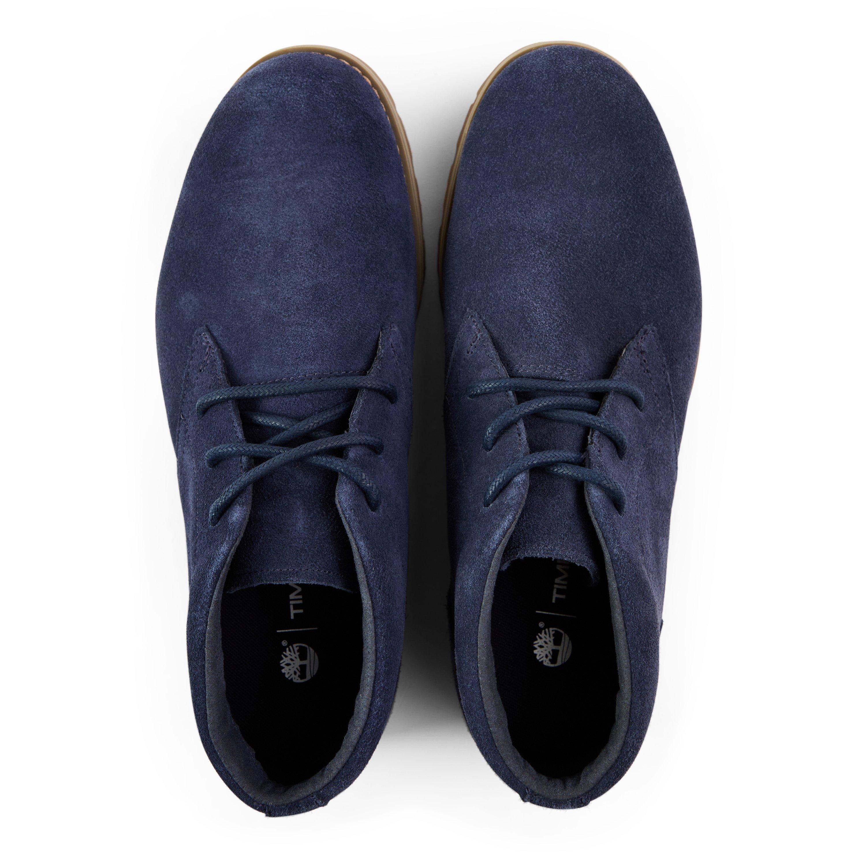 Marineblauw Suede - Timberland - BRITTON ROAD MID LACE UP WATERPROOF - 4